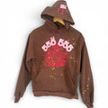 Spider Worldwide 555 Brown Hoodie