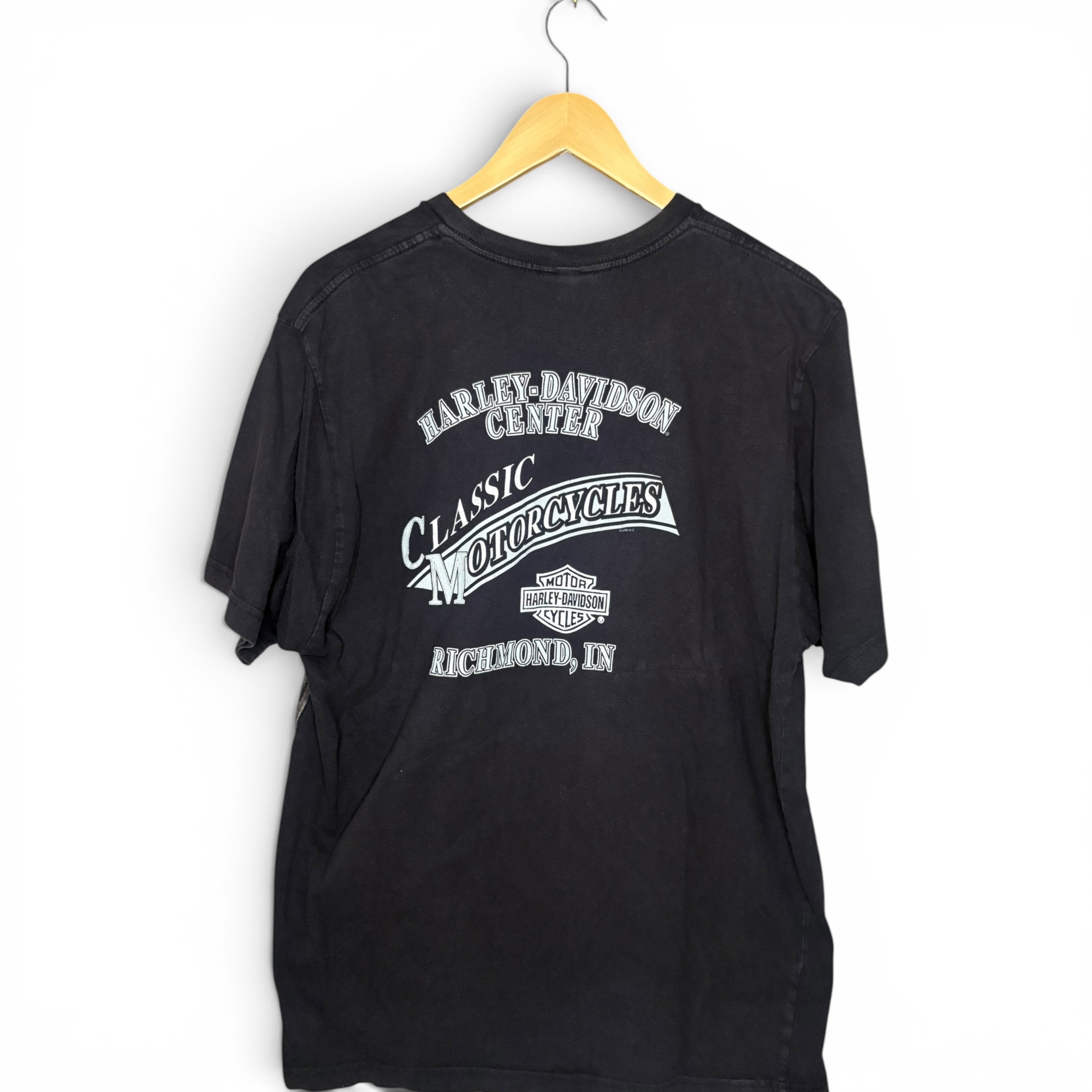 Harley Davidson "Ride Hard" 2009 Skull T-Shirt