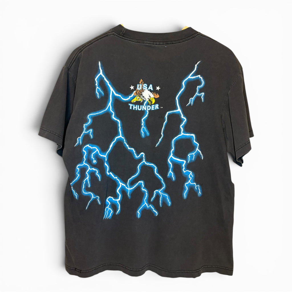 USA Thunder Eagle Lightning T-Shirt