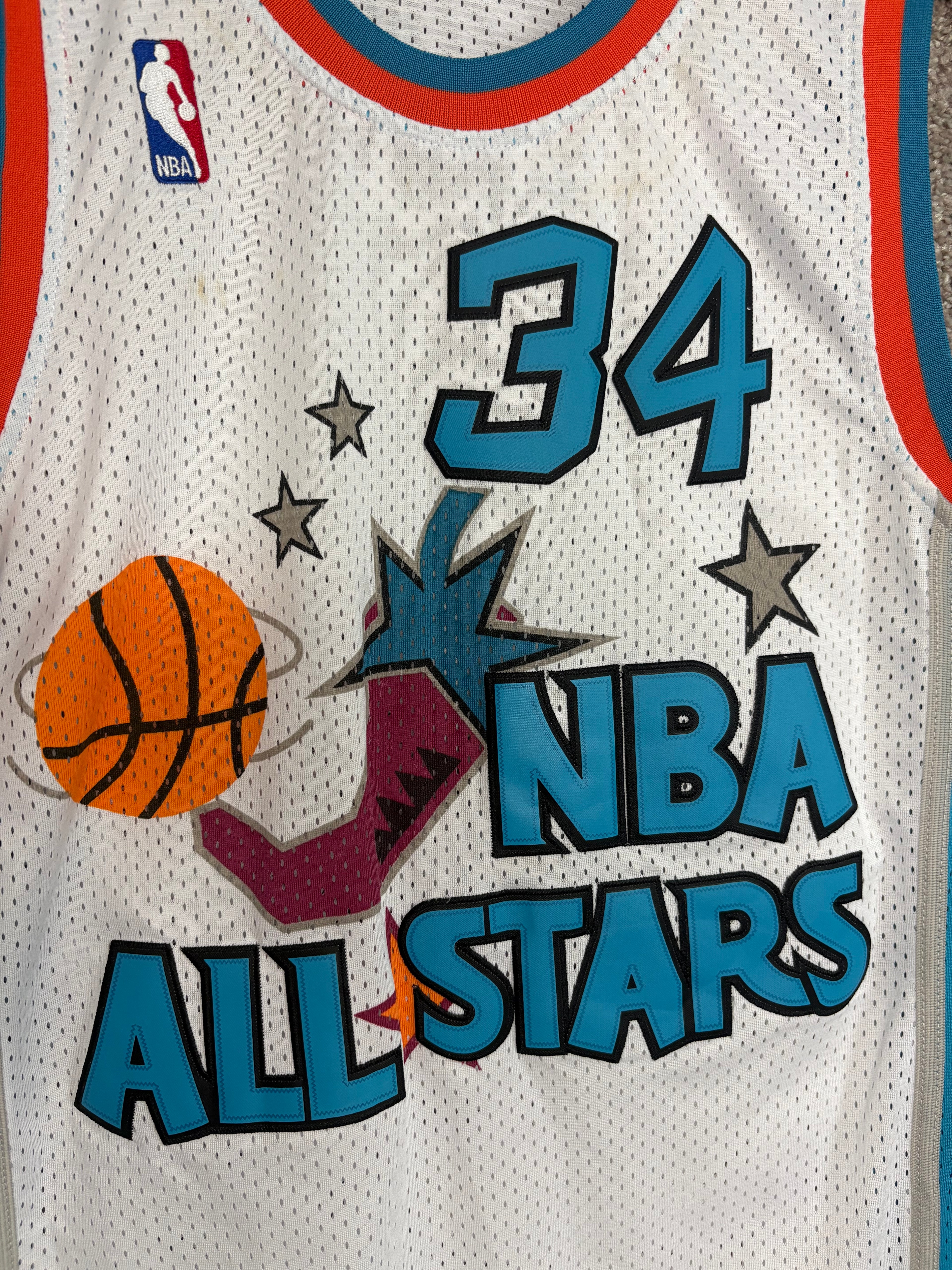Hakeem Olajuwon 1996 NBA All Star Game Mitchell & Ness Jersey