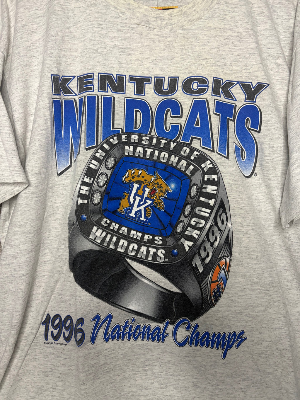University of Kentucky Wildcats 1996 NCAA Basketball National Champions T-Shirt