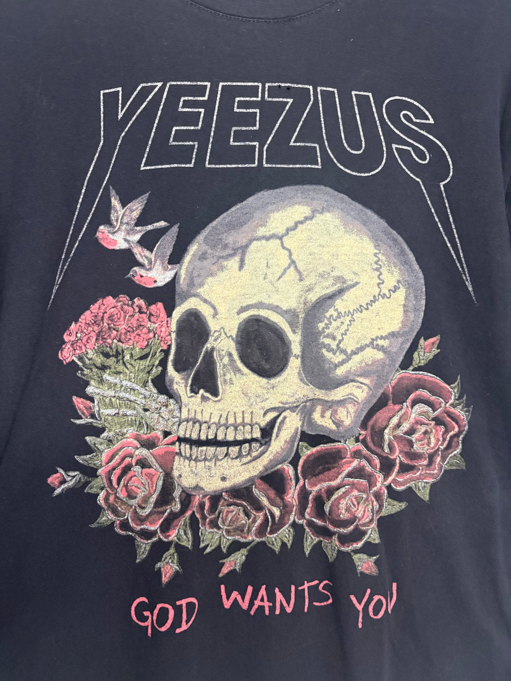 Kanye West Yeezus God Wants You Concert T-Shirt