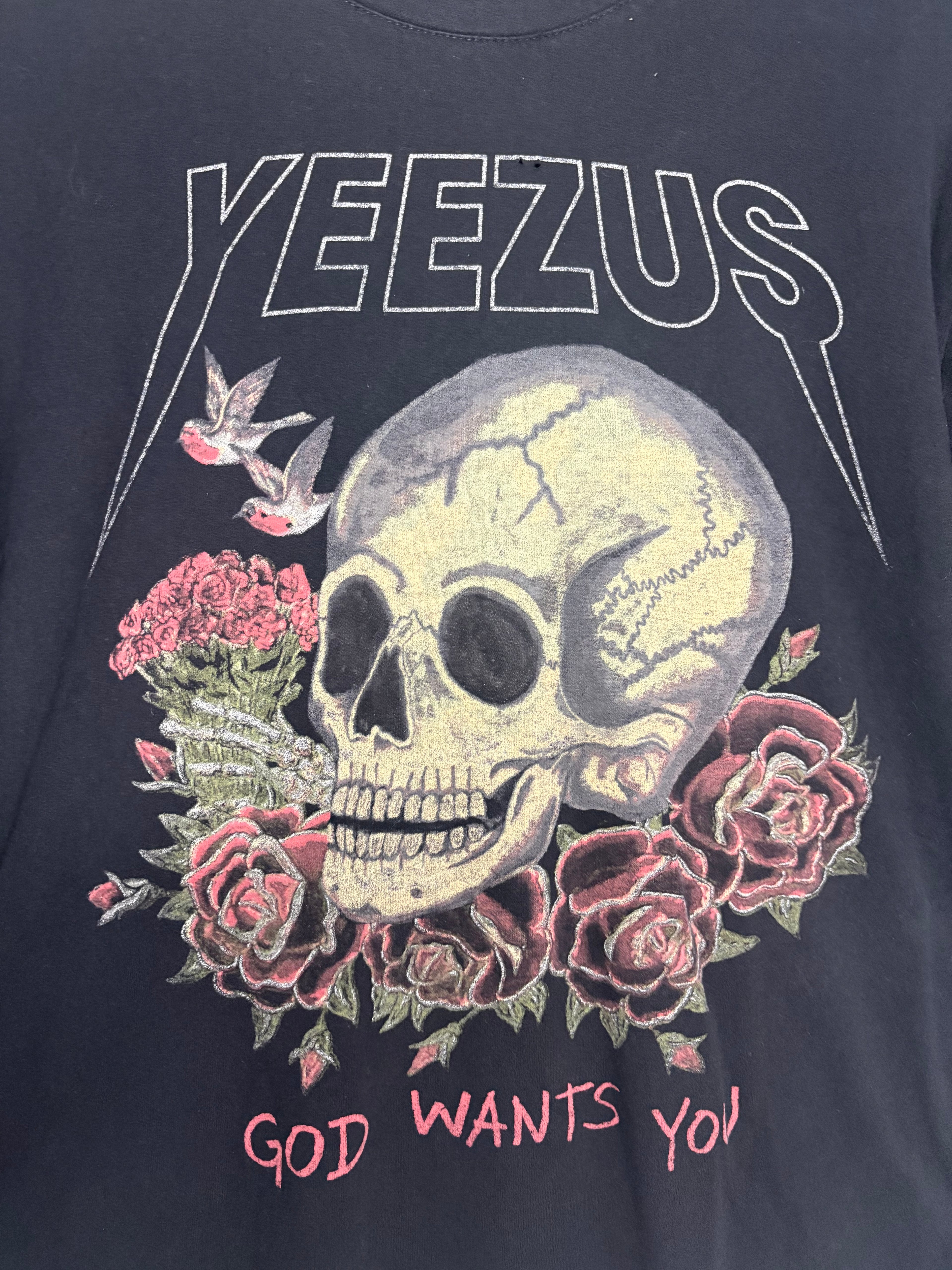 Kanye West Yeezus God Wants You Concert T-Shirt