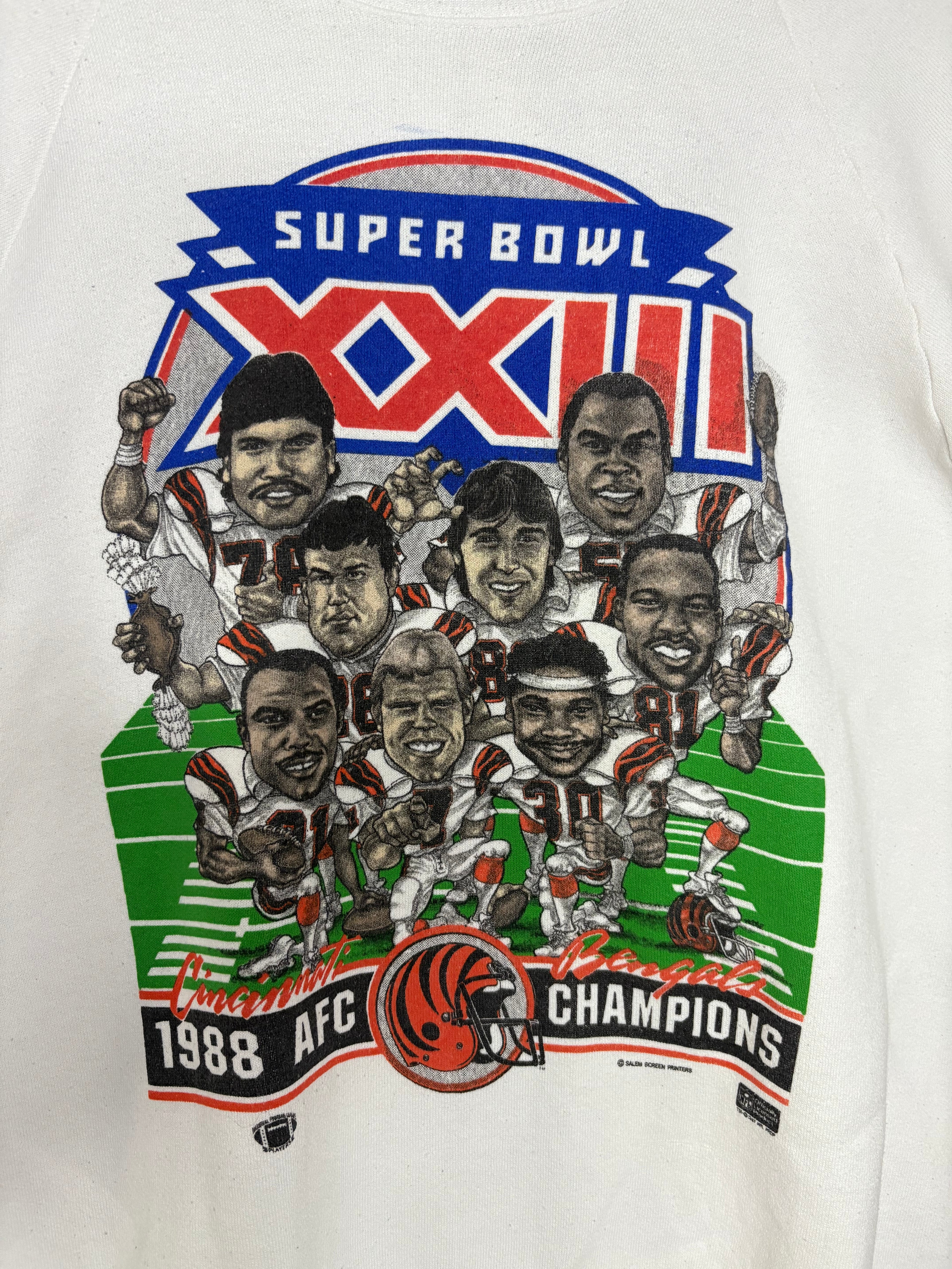 Cincinnati Bengals 1988 Superbowl XX23 Crewneck Sweatshirt
