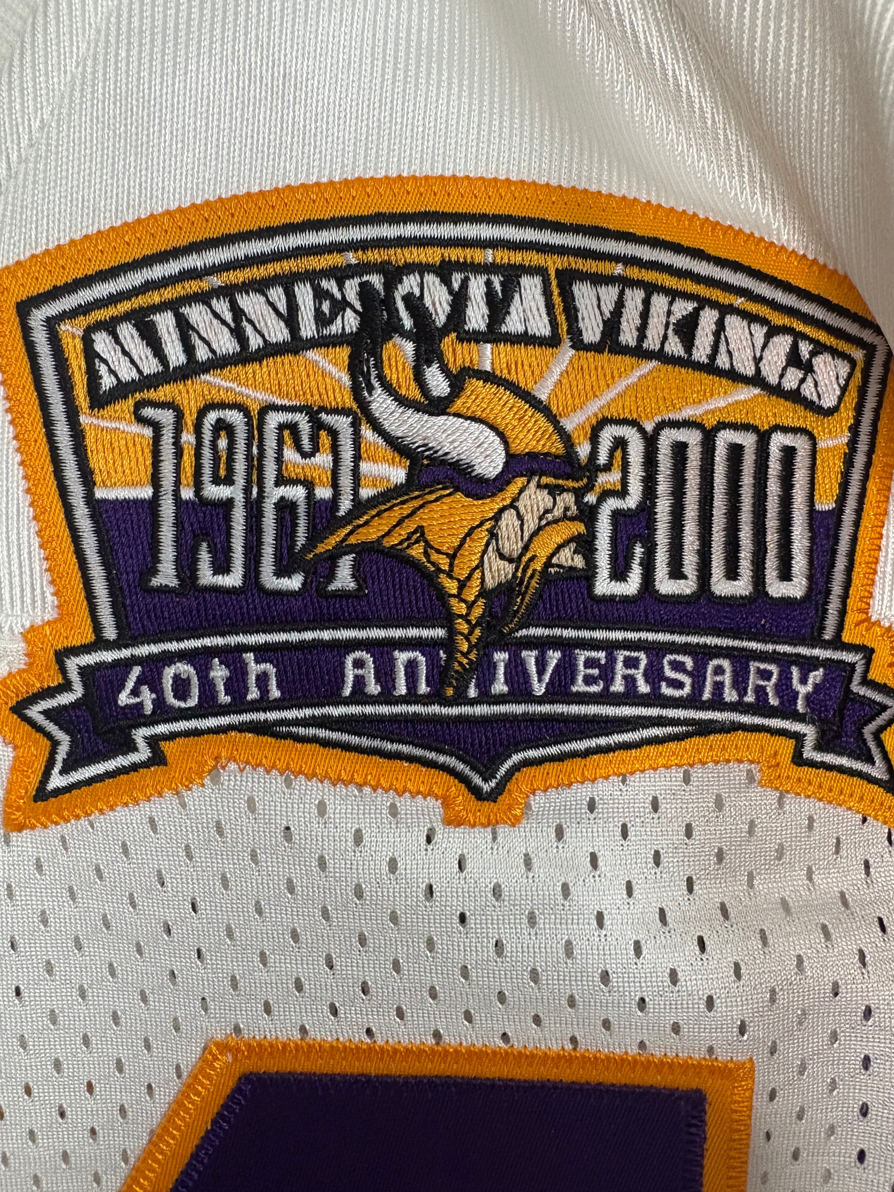 Randy Moss Minnesota Vikings Authentic Mitchell & Ness Throwback 40th Anniversary Jersey