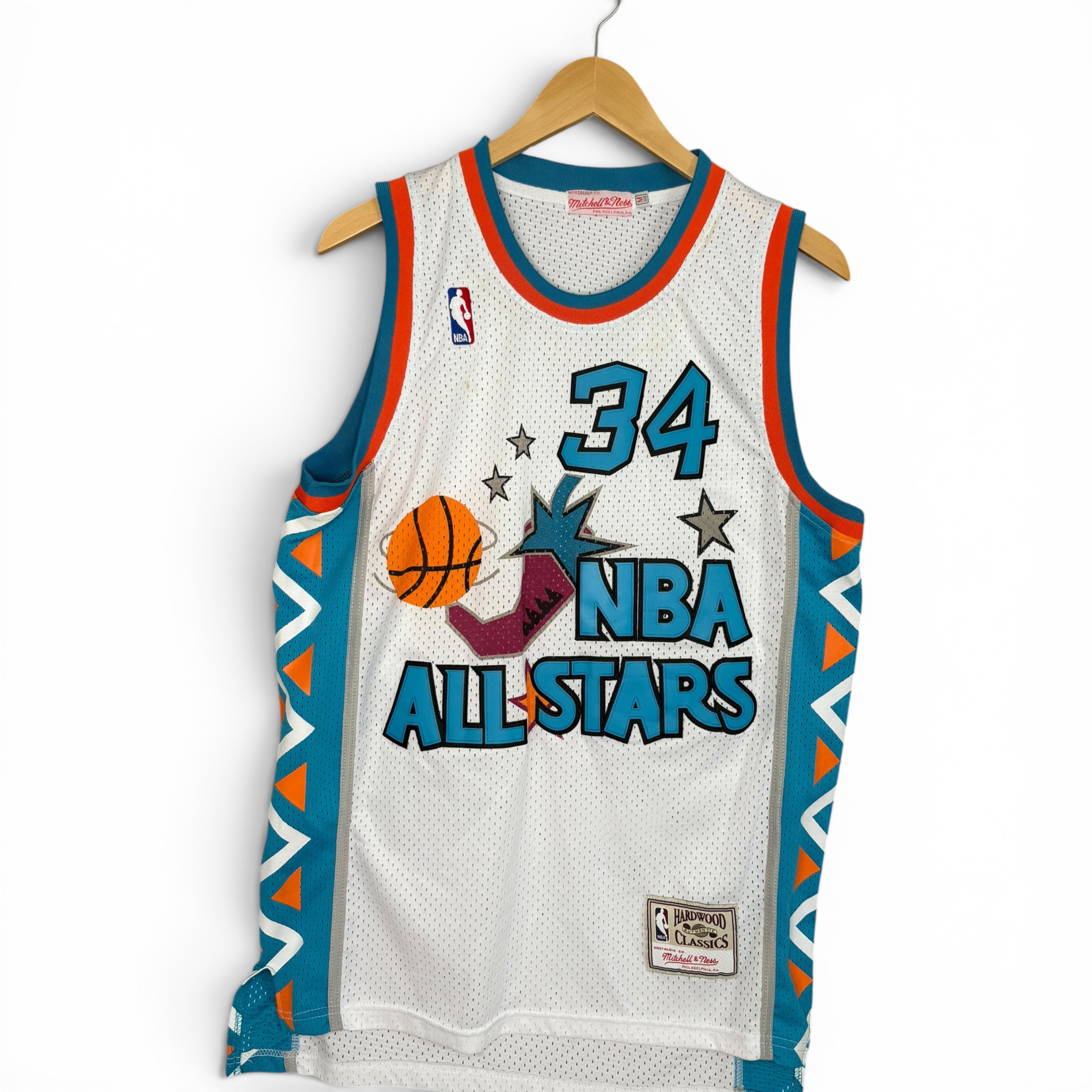 Hakeem Olajuwon 1996 NBA All Star Game Mitchell & Ness Jersey