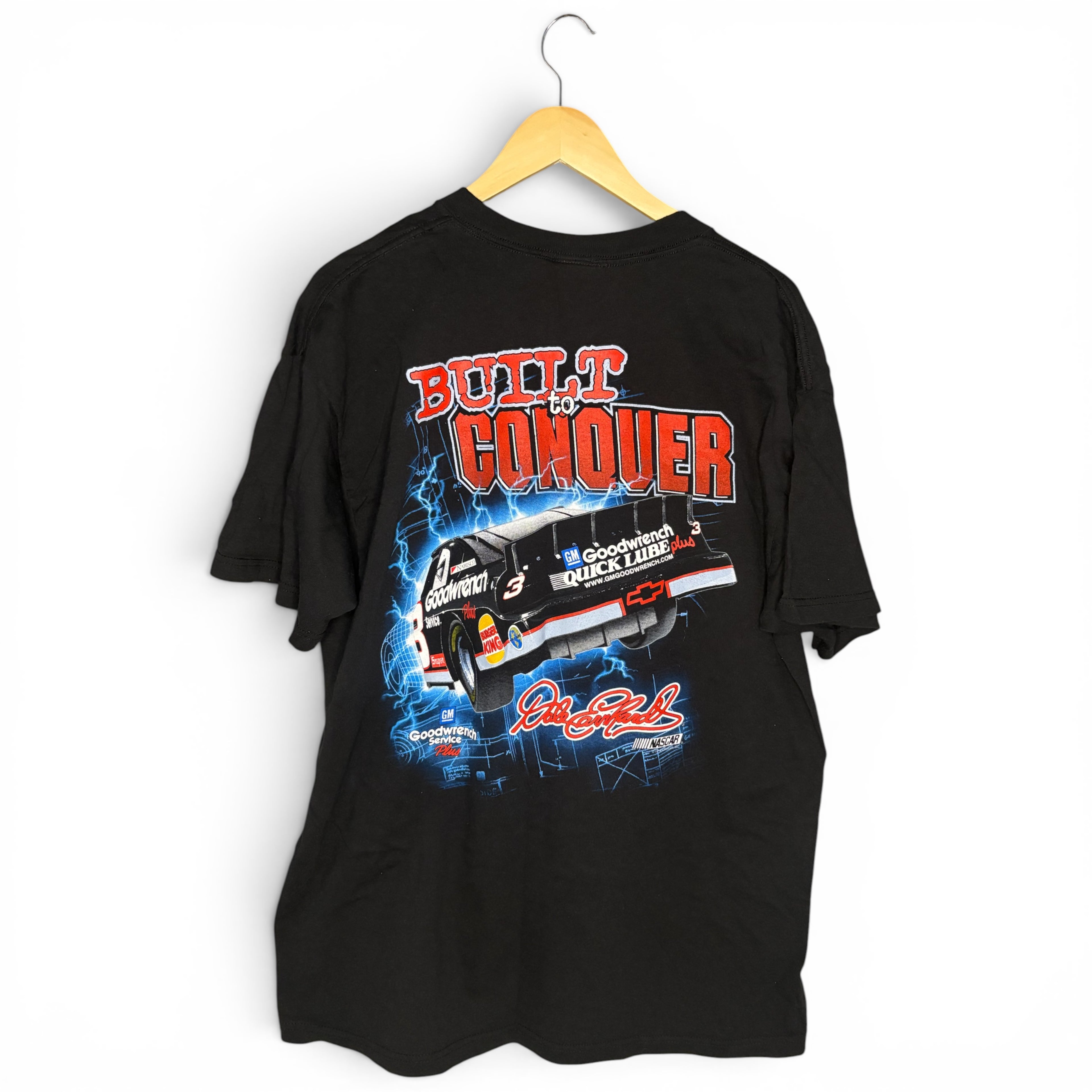 Dale Earnhardt "Designed to Intimidate, Built to Conquer" NASCAR TShirt