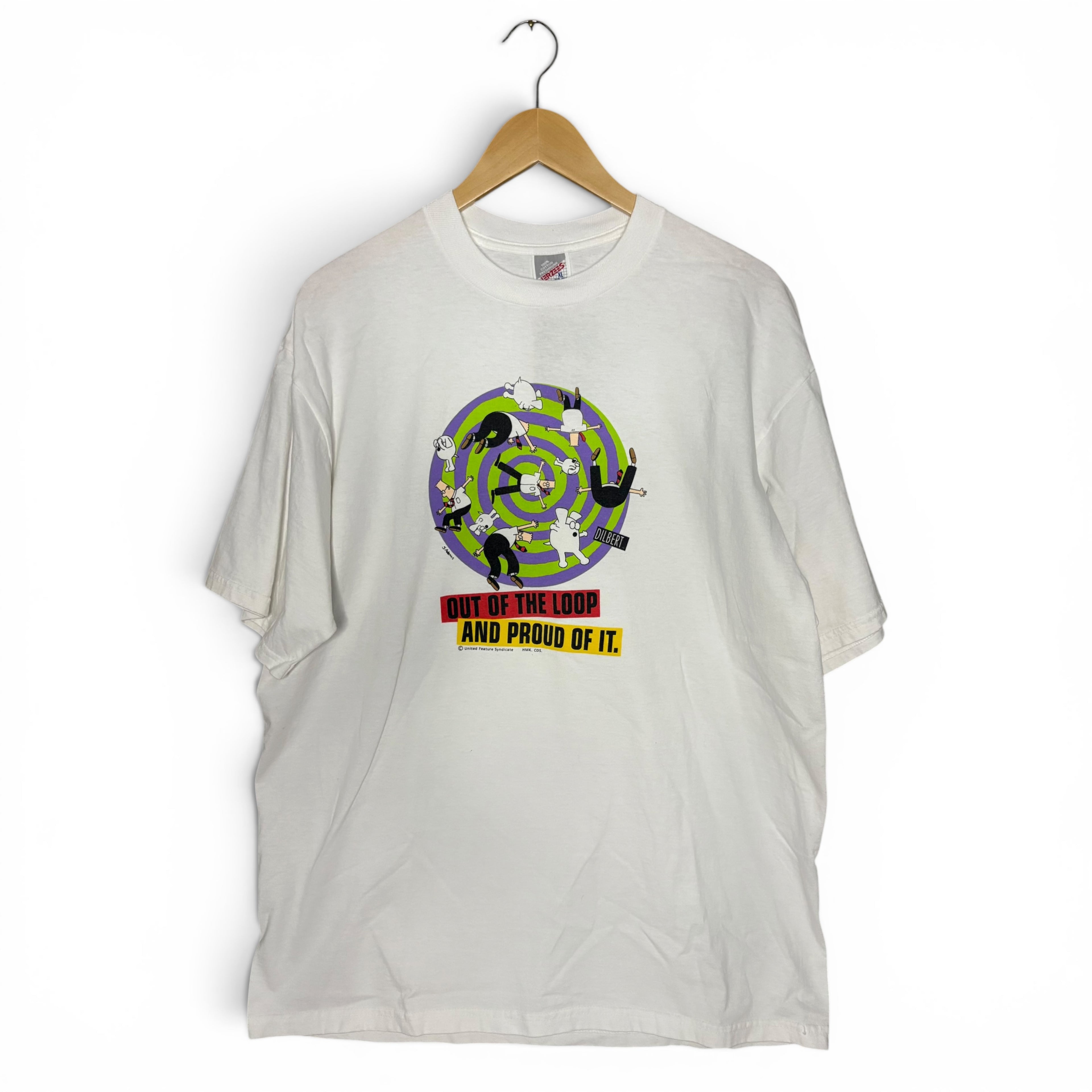 Dilbert "Out of the Loop & Proud of It" TV Show Promo T-Shirt