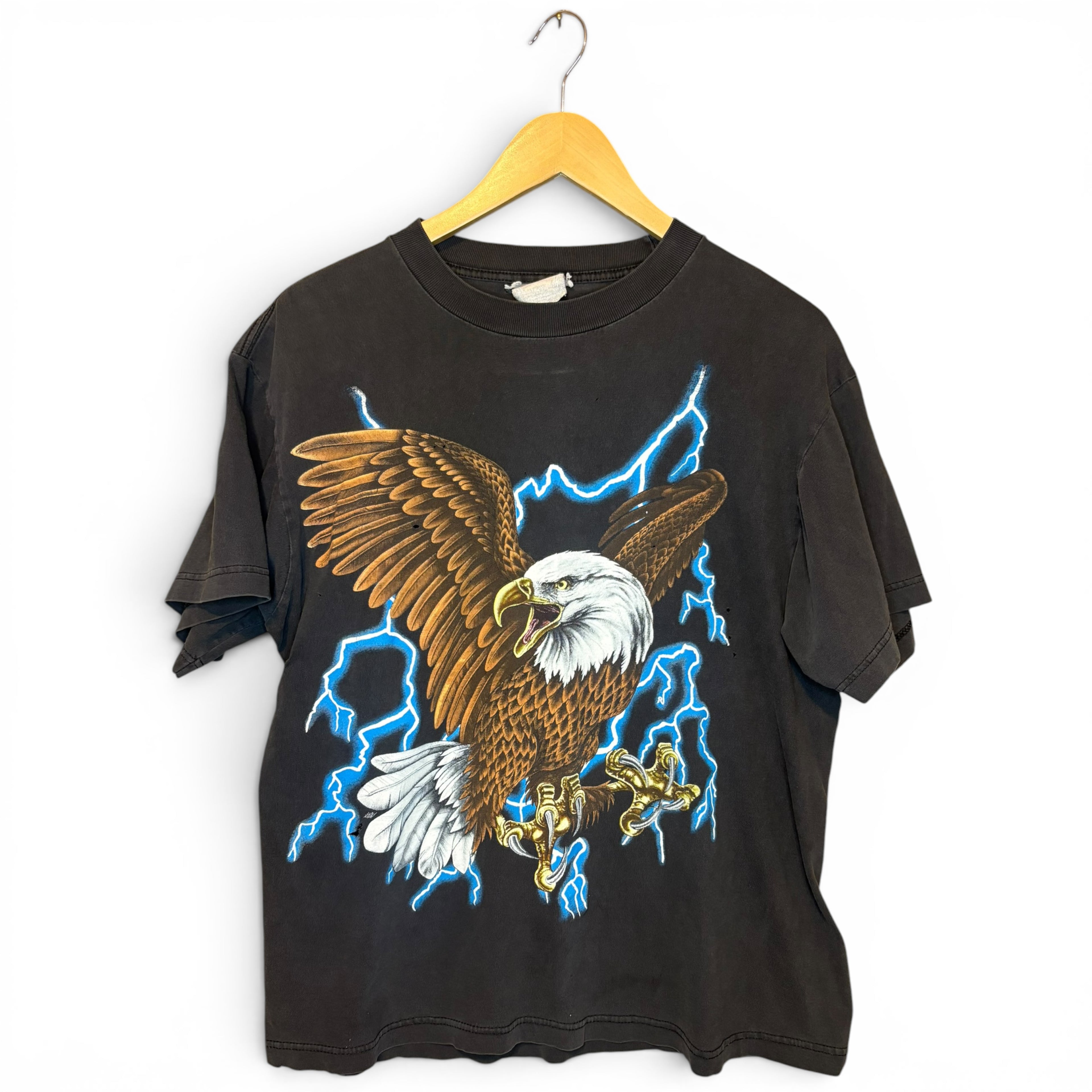 USA Thunder Eagle Lightning T-Shirt