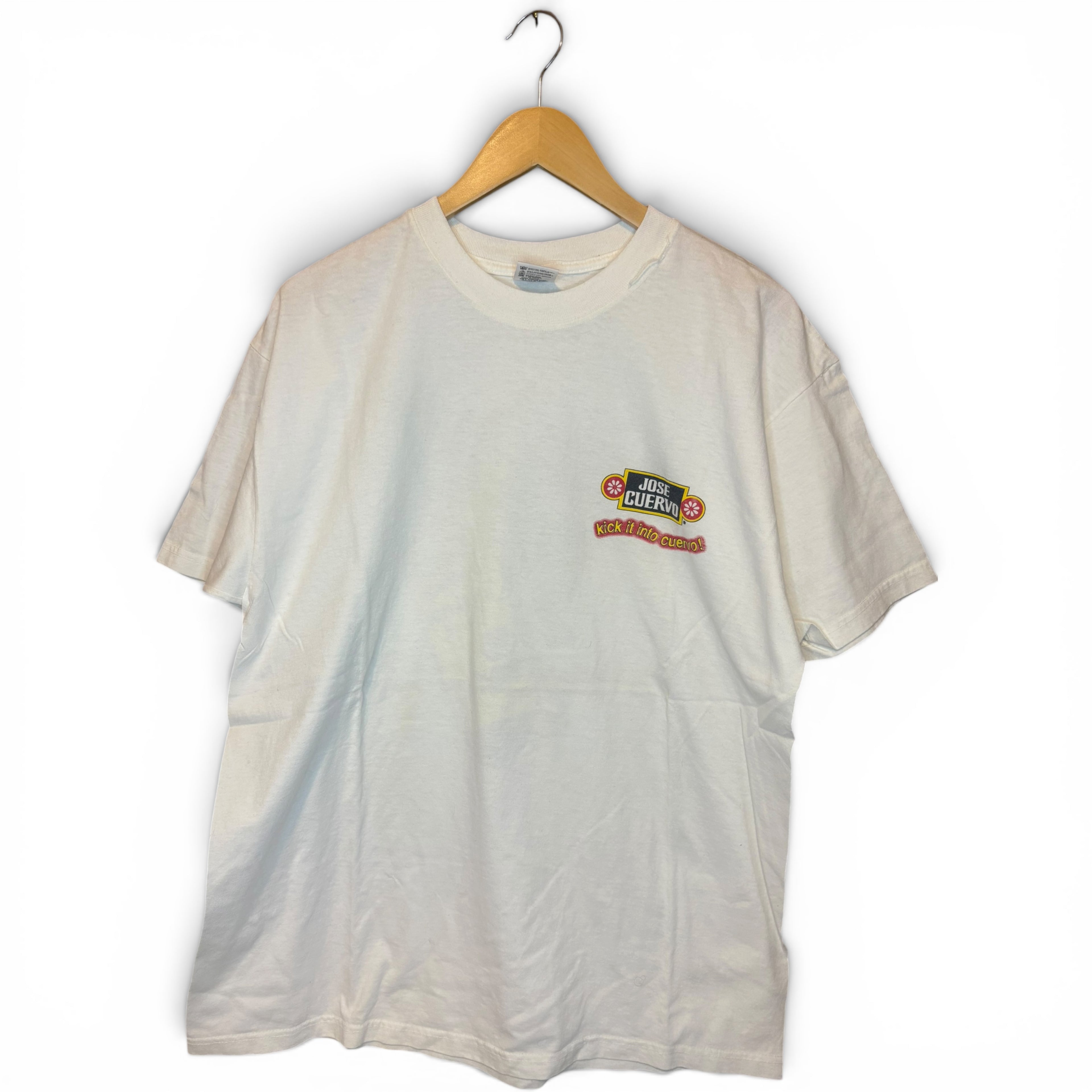 Jose Cuervo Kick it Into Cuervo Liquor Promo T-Shirt