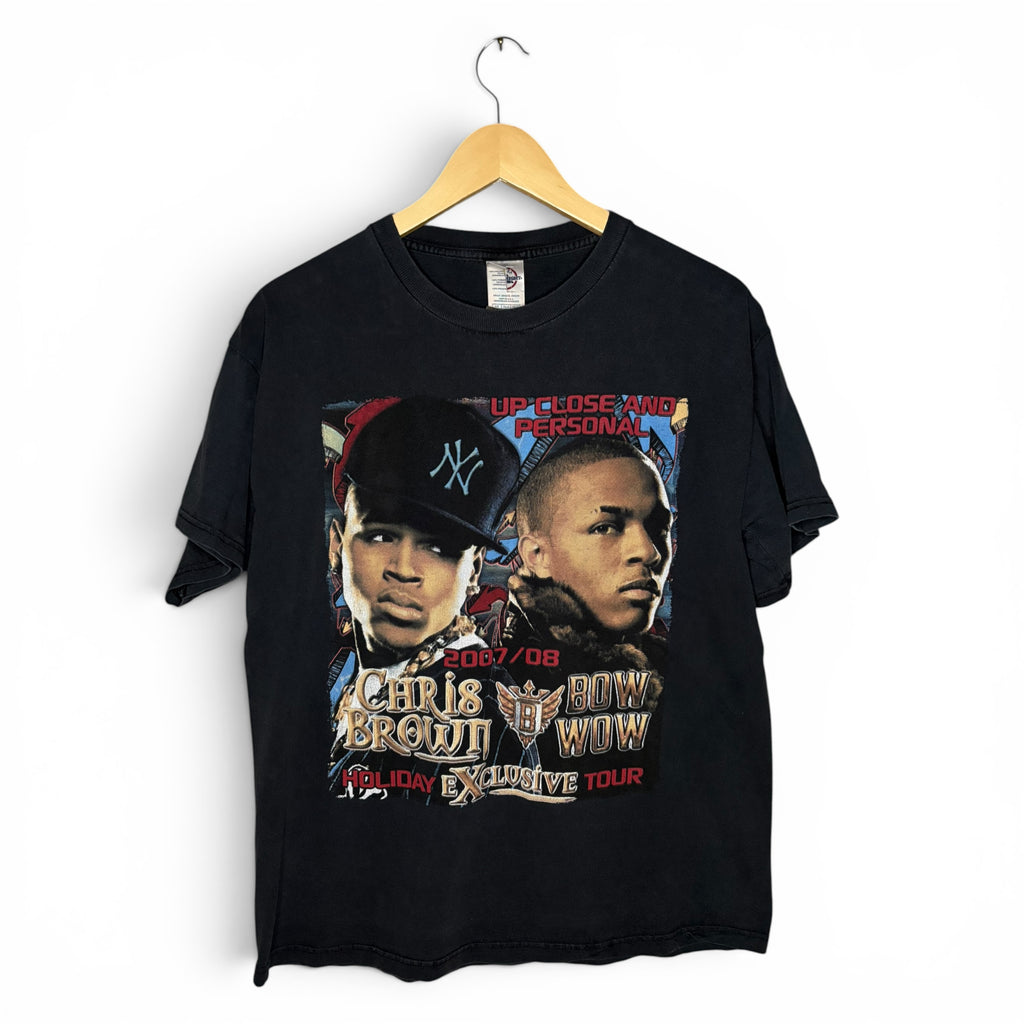 Chris Brown & Bow Wow 2008 Exclusive Concert Tour T-Shirt