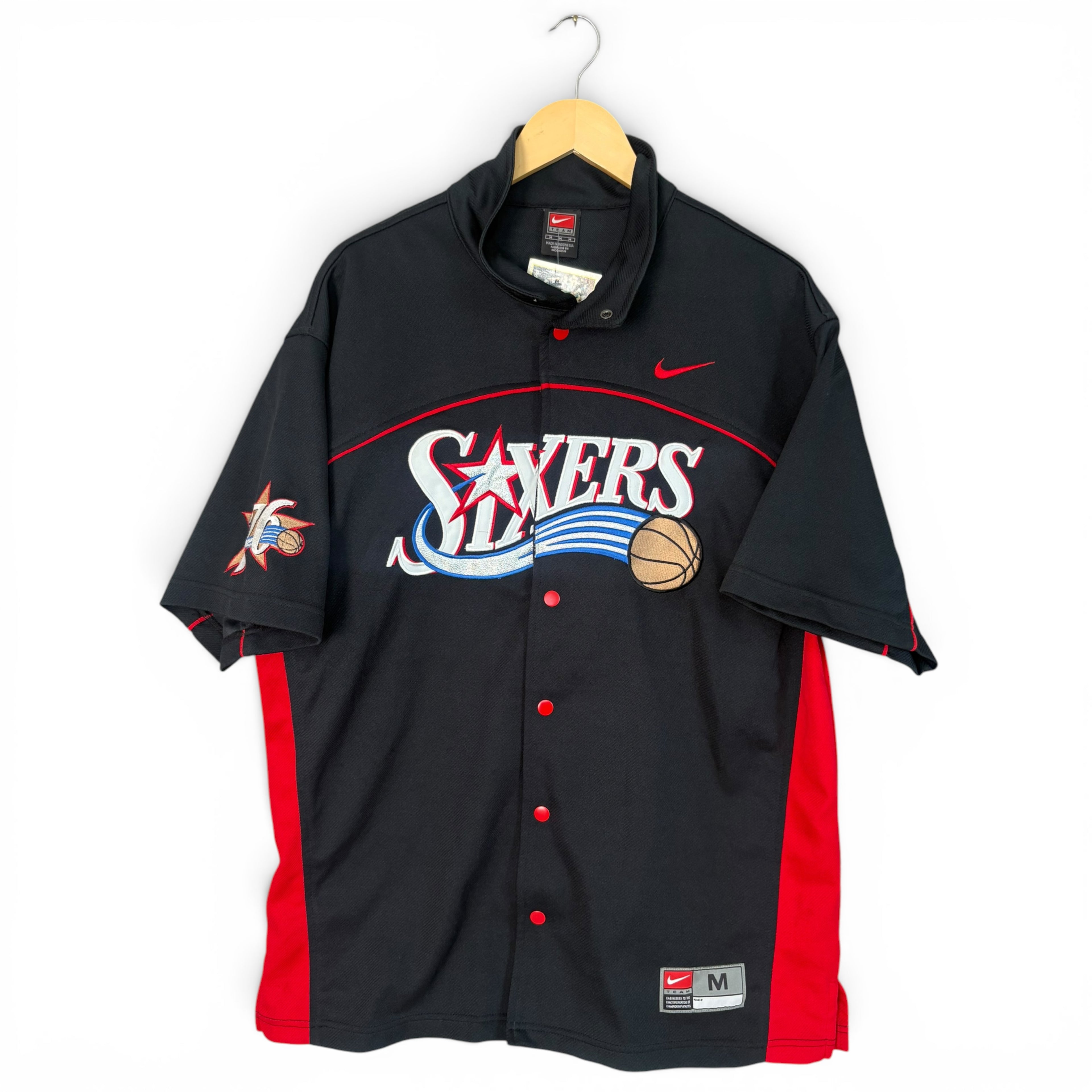 Philadelphia 76ers Vintage Nike Team Warmup Shooting Shirt