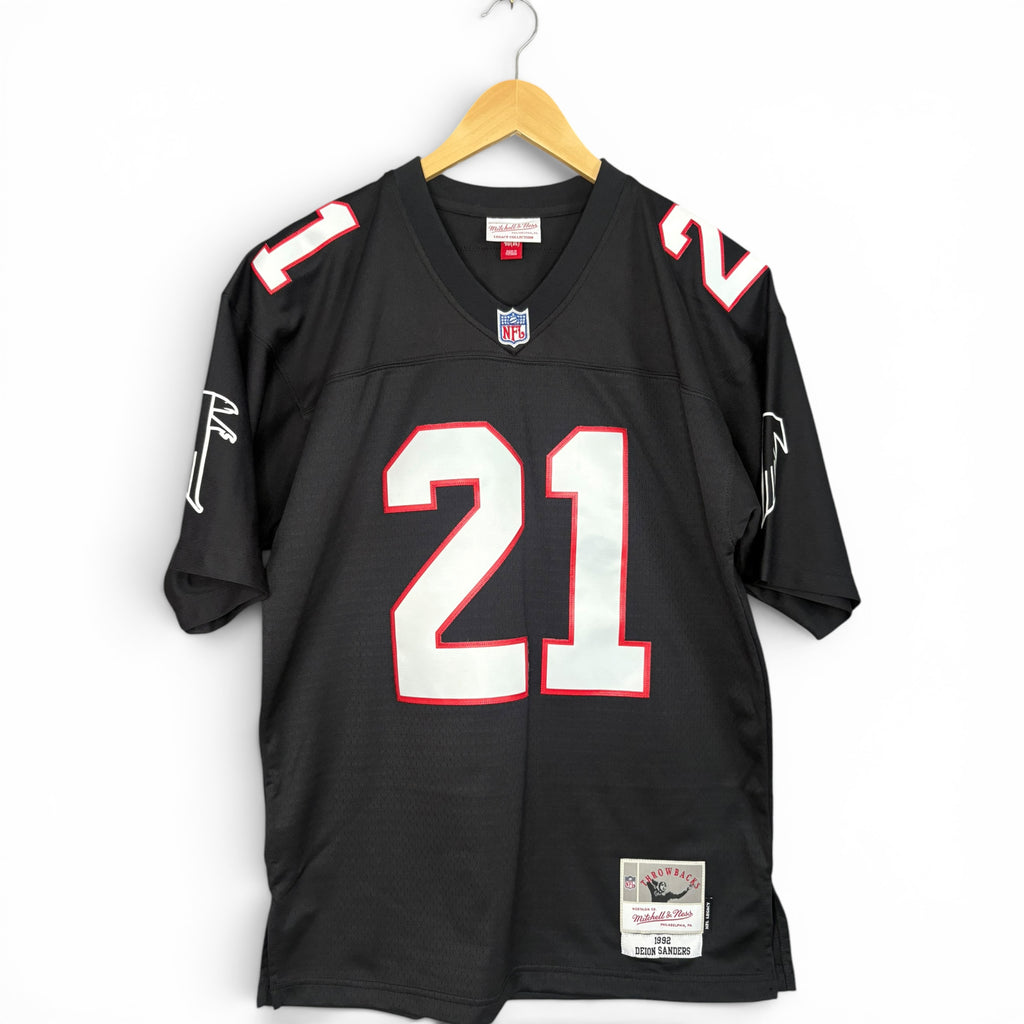 Deion Sanders NFL Atlanta Falcons Authentic Mitchell & Ness Jersey