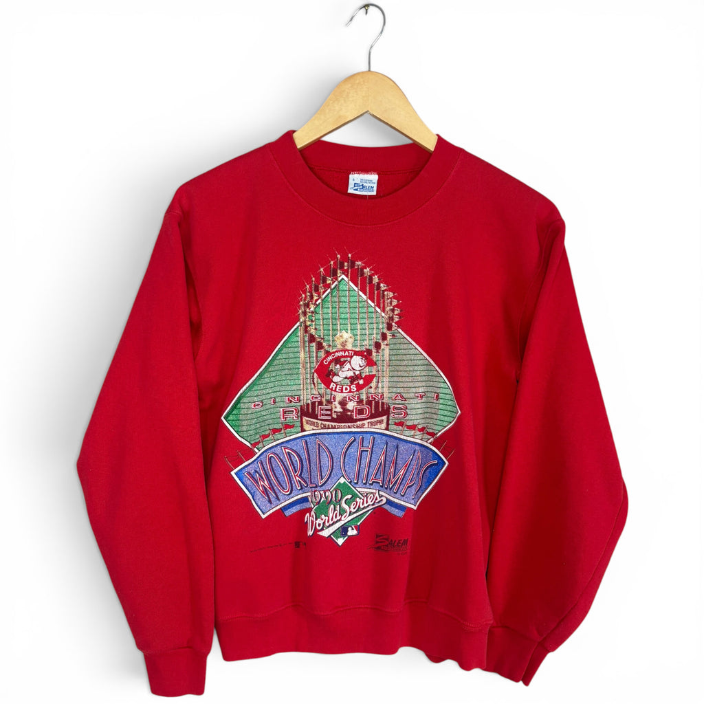 Cincinnati Reds 1990 MLB World Series Champions Crewneck Sweatshirt