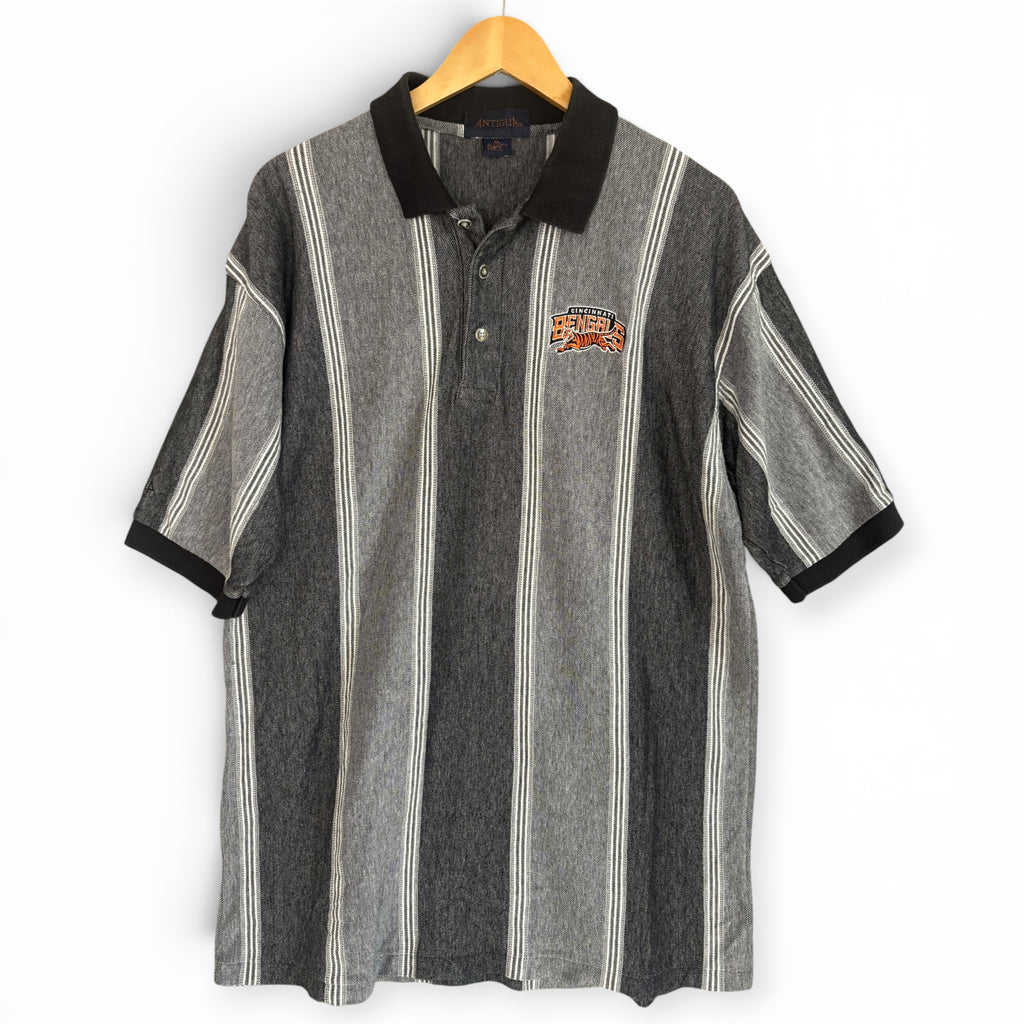 Cincinnati Bengals Vintage Antigua Polo Shirt