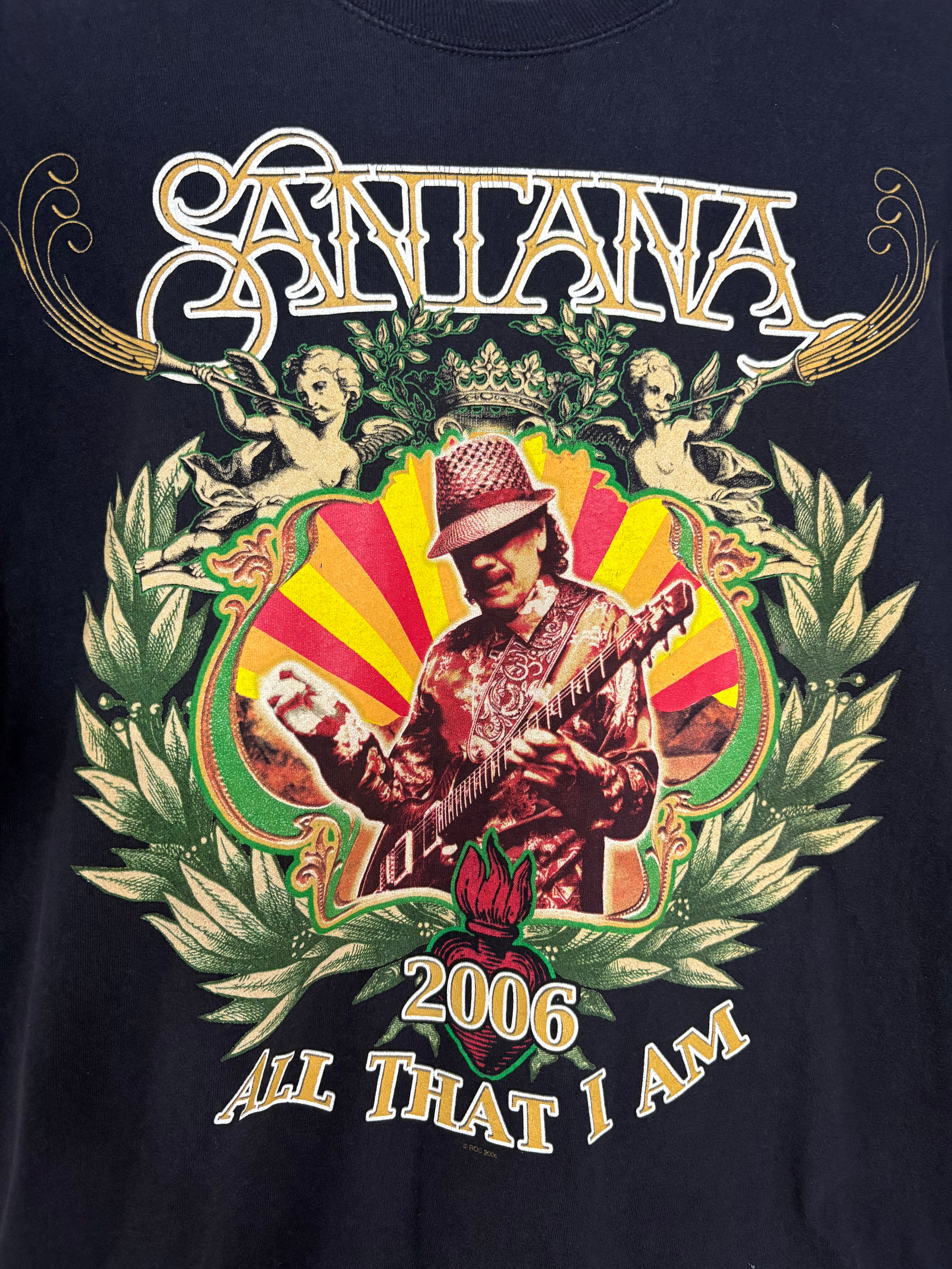 Carlos Santana 2006 All That I Am Tour T-Shirt
