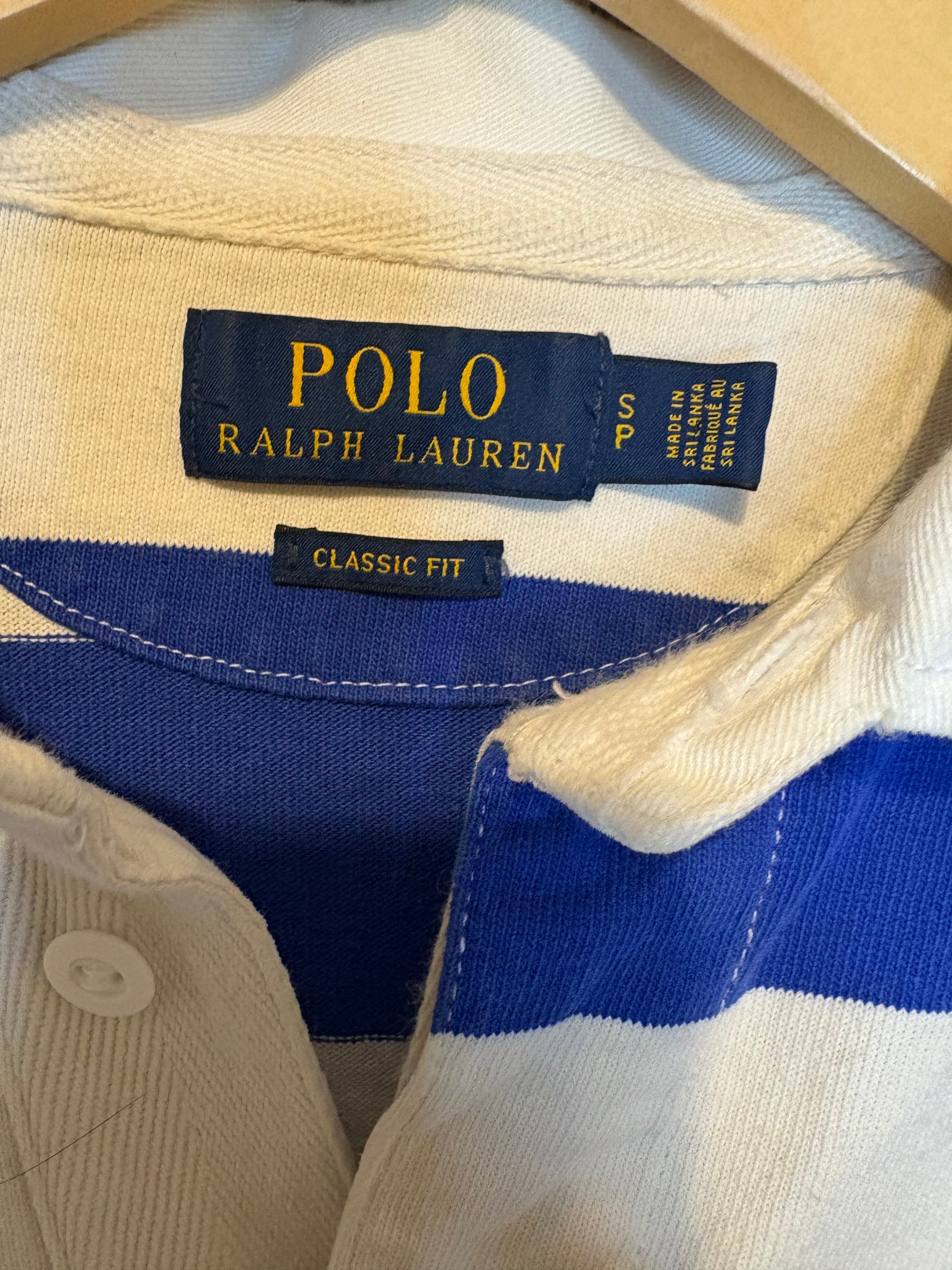 Polo Ralph Lauren Striped Rugby Longsleeve Shirt