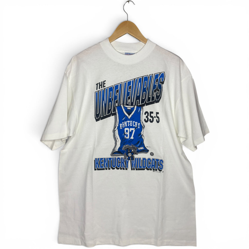 University of Kentucky Wildcats 90's The Unbelievables 35-5 Record T-Shirt