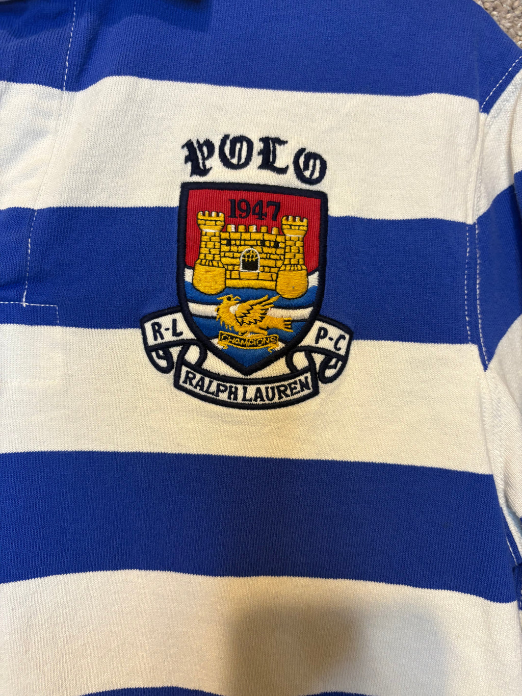 Polo Ralph Lauren Striped Rugby Longsleeve Shirt