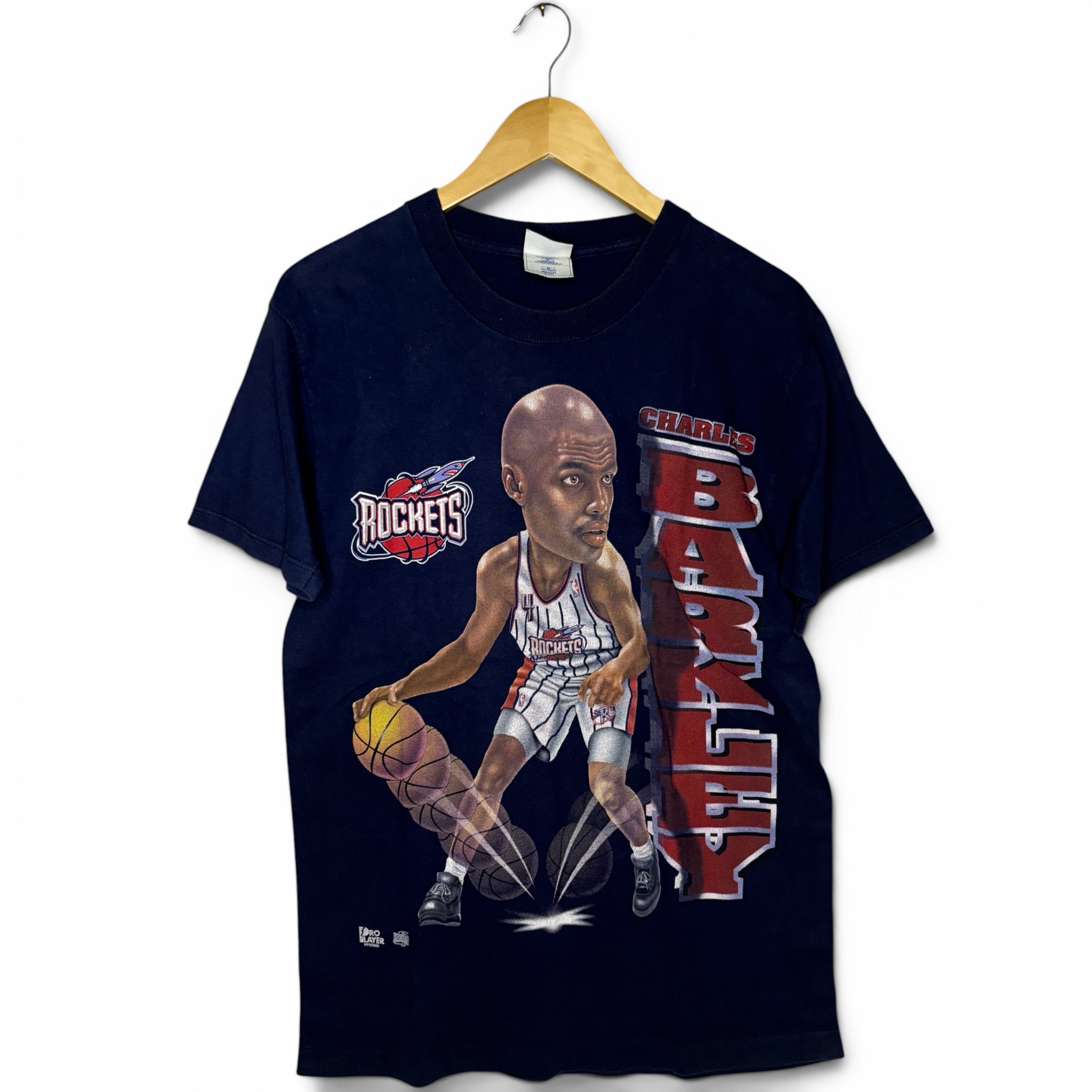 Charles Barkley Houston Rockets Caricature T-Shirt
