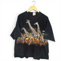 Giraffe Vintage 90's Wrap Around Habitat T-Shirt