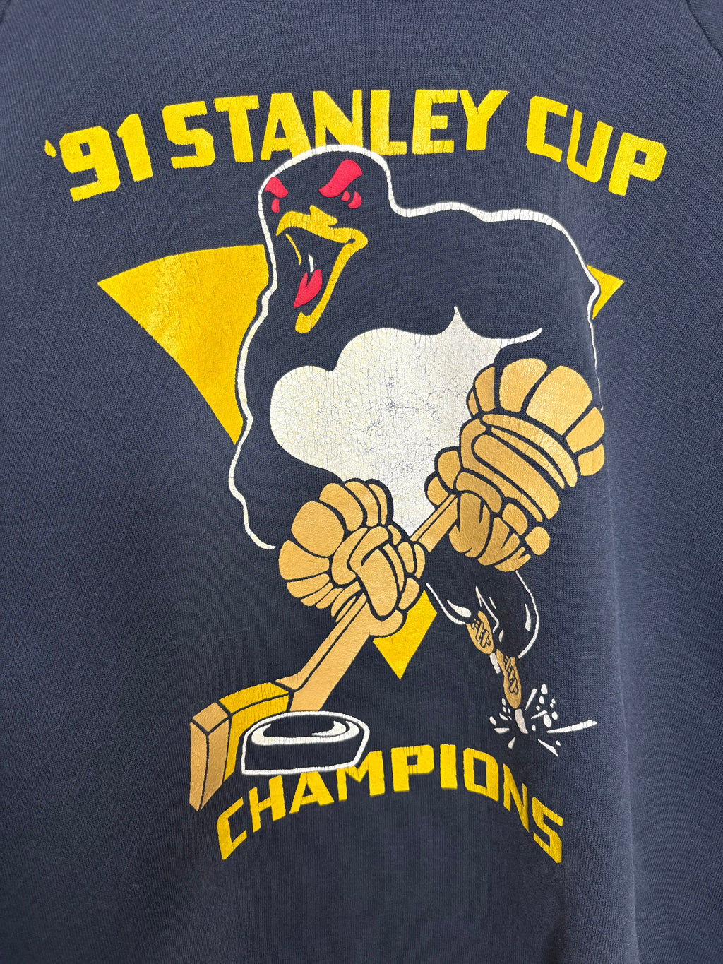 Pittsburgh Penguins 90's NHL Champions Crewneck Sweatshirt