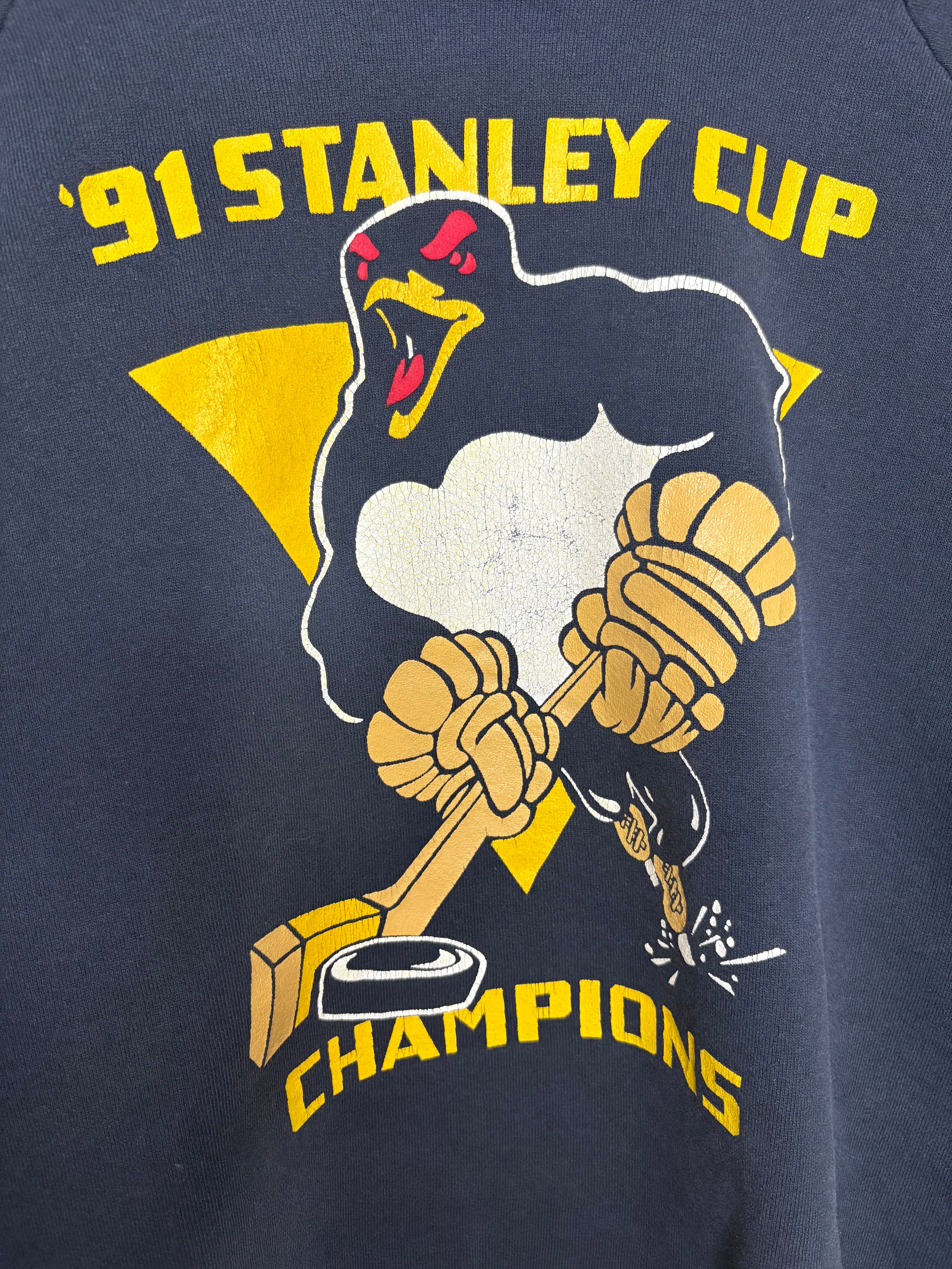 Pittsburgh Penguins 90's NHL Champions Crewneck Sweatshirt