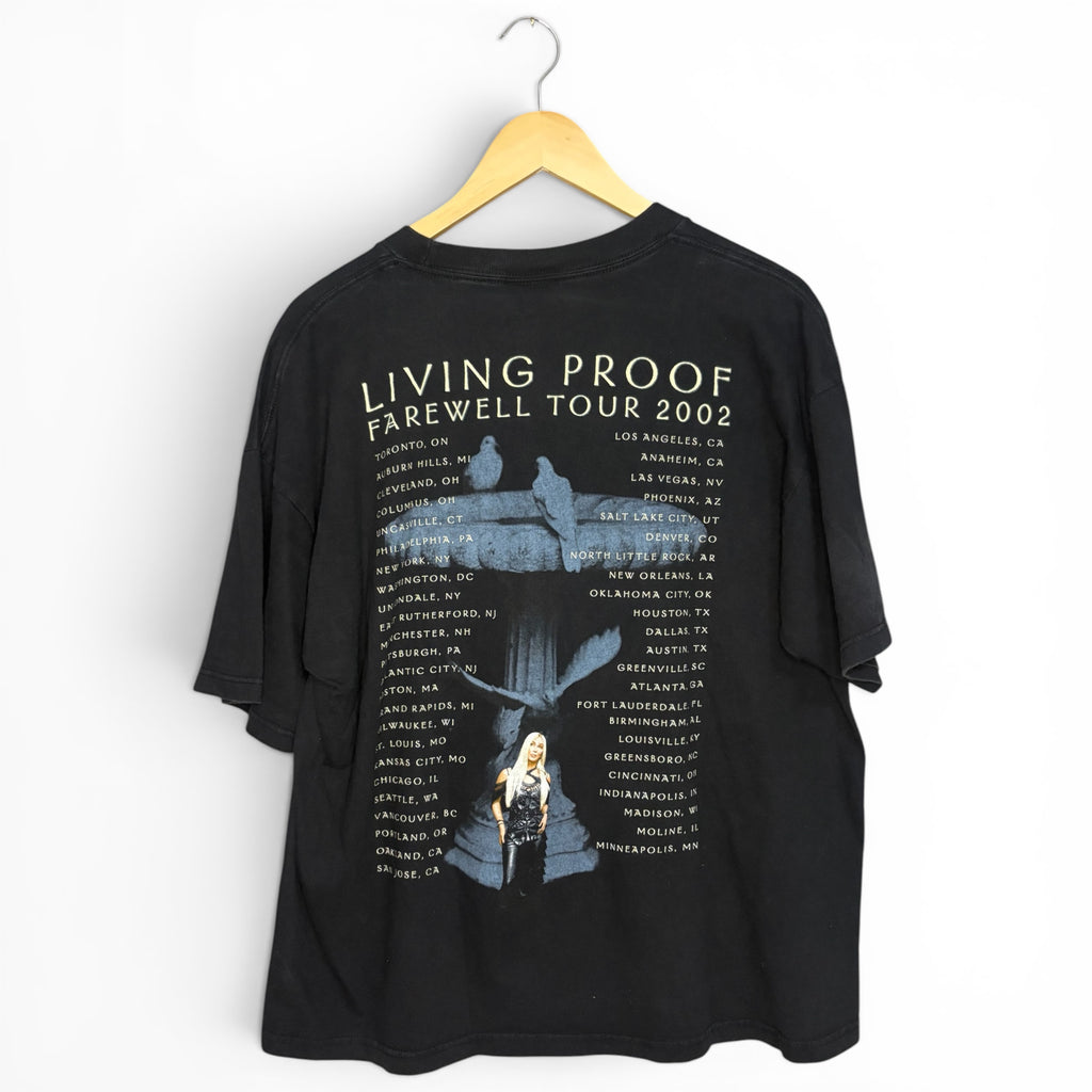 Cher 2002 Living Proof Farewell Tour T-Shirt