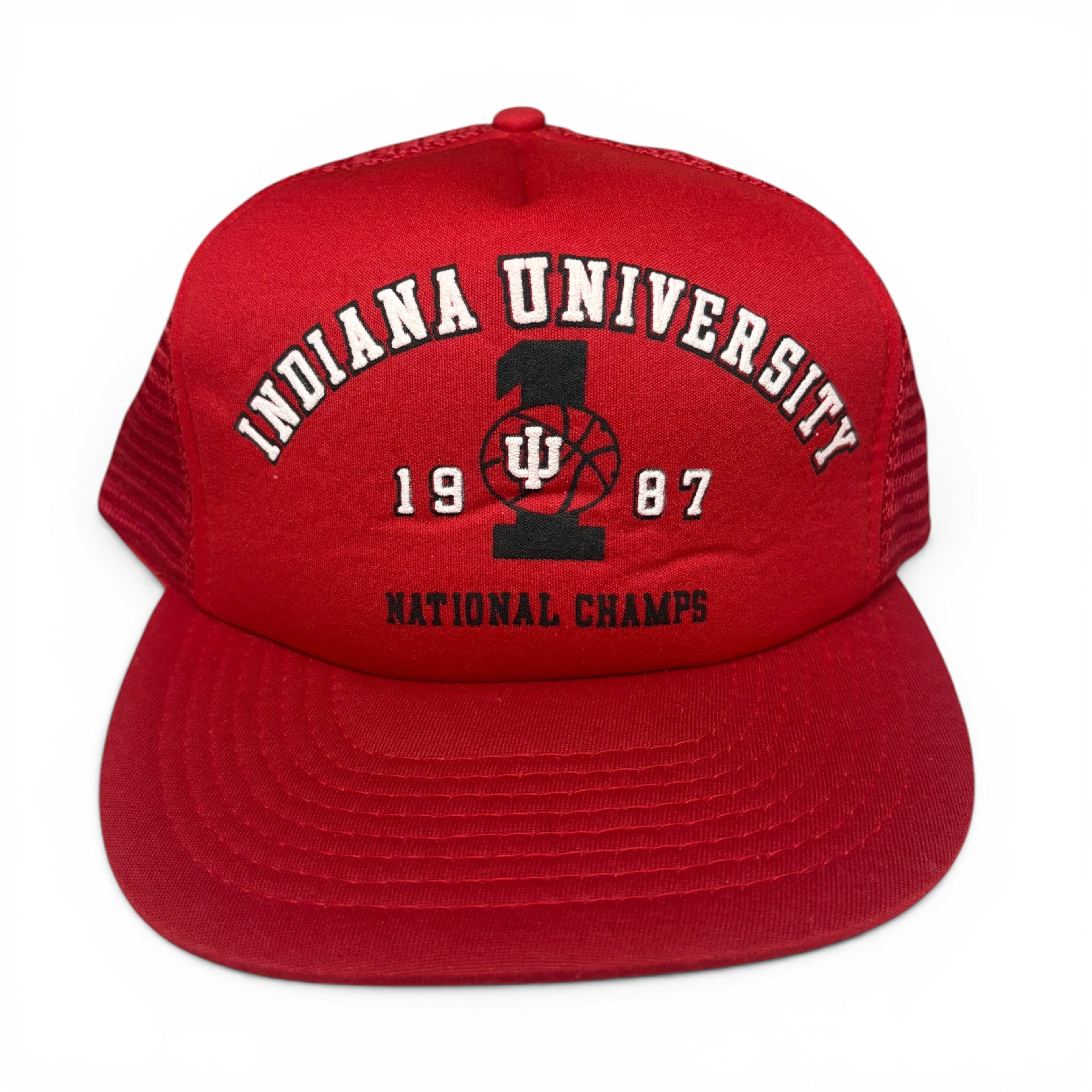 Indiana University Hoosiers 1987 NCAA National Champions Basketball Snapback Hat