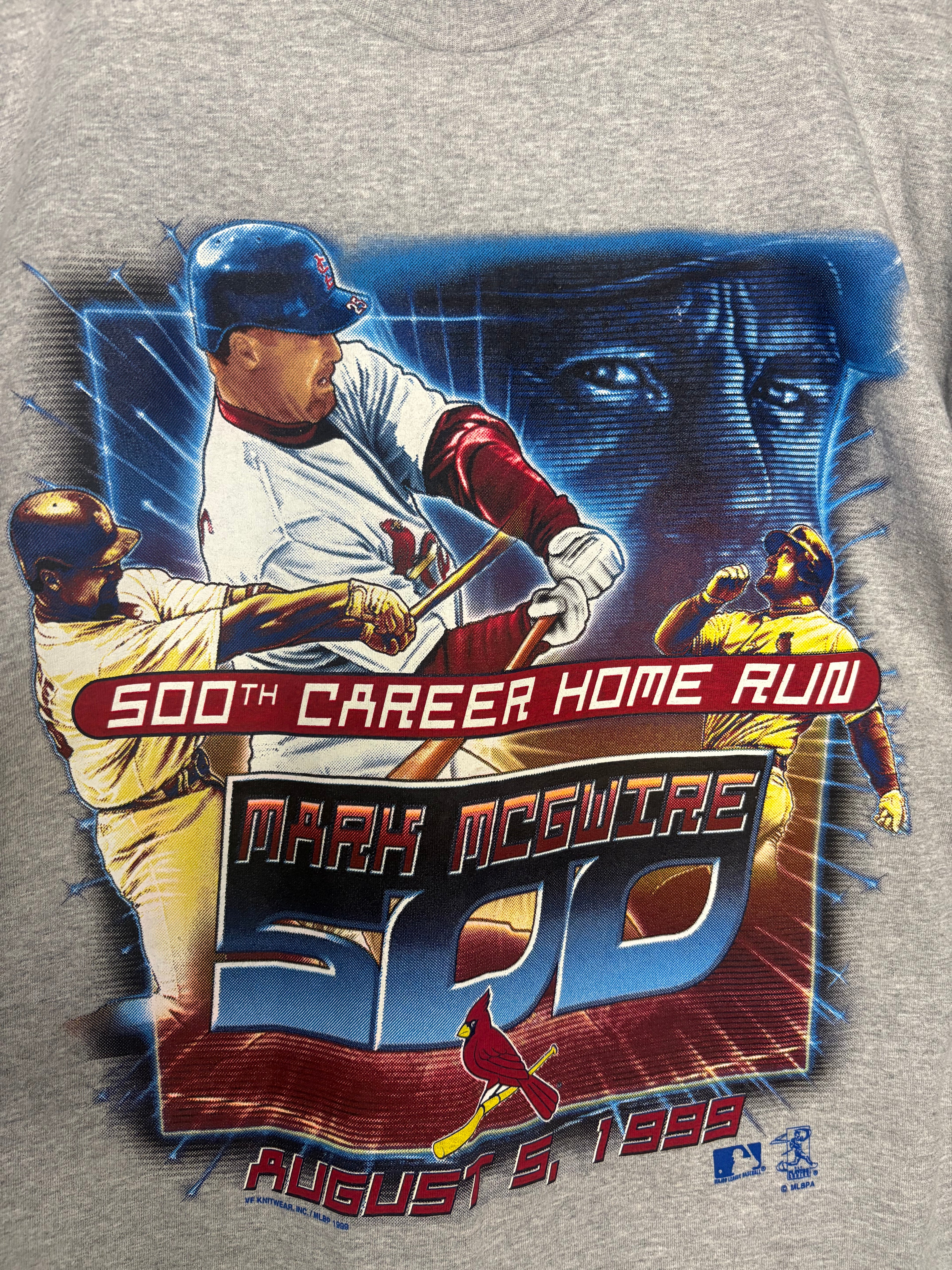 Mark McGwire 1999 500th Career Home Run T-Shirt
