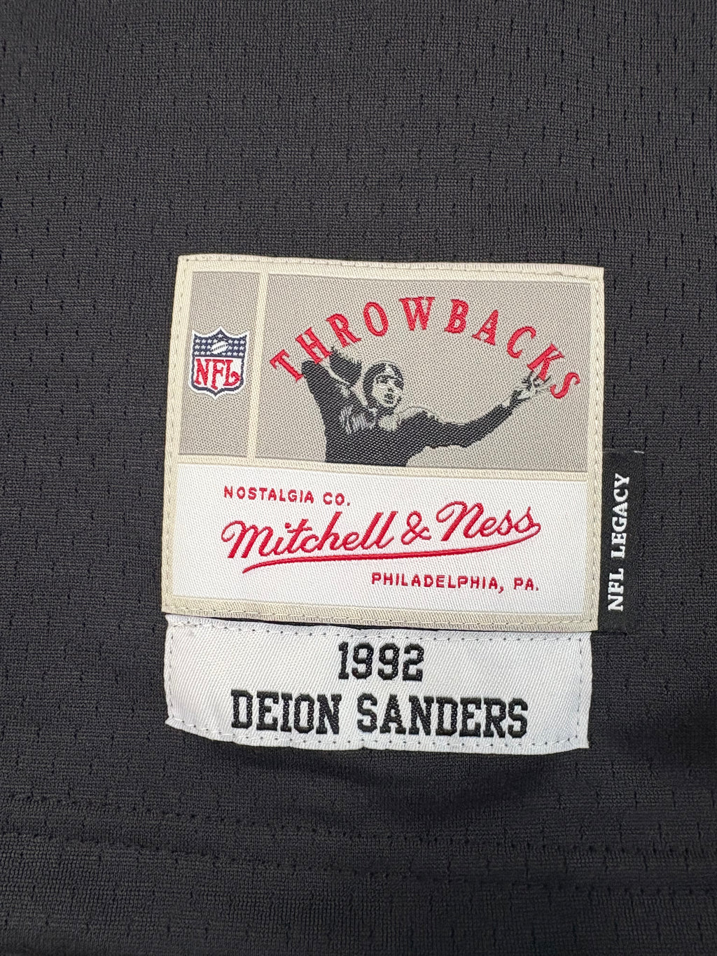 Deion Sanders NFL Atlanta Falcons Authentic Mitchell & Ness Jersey