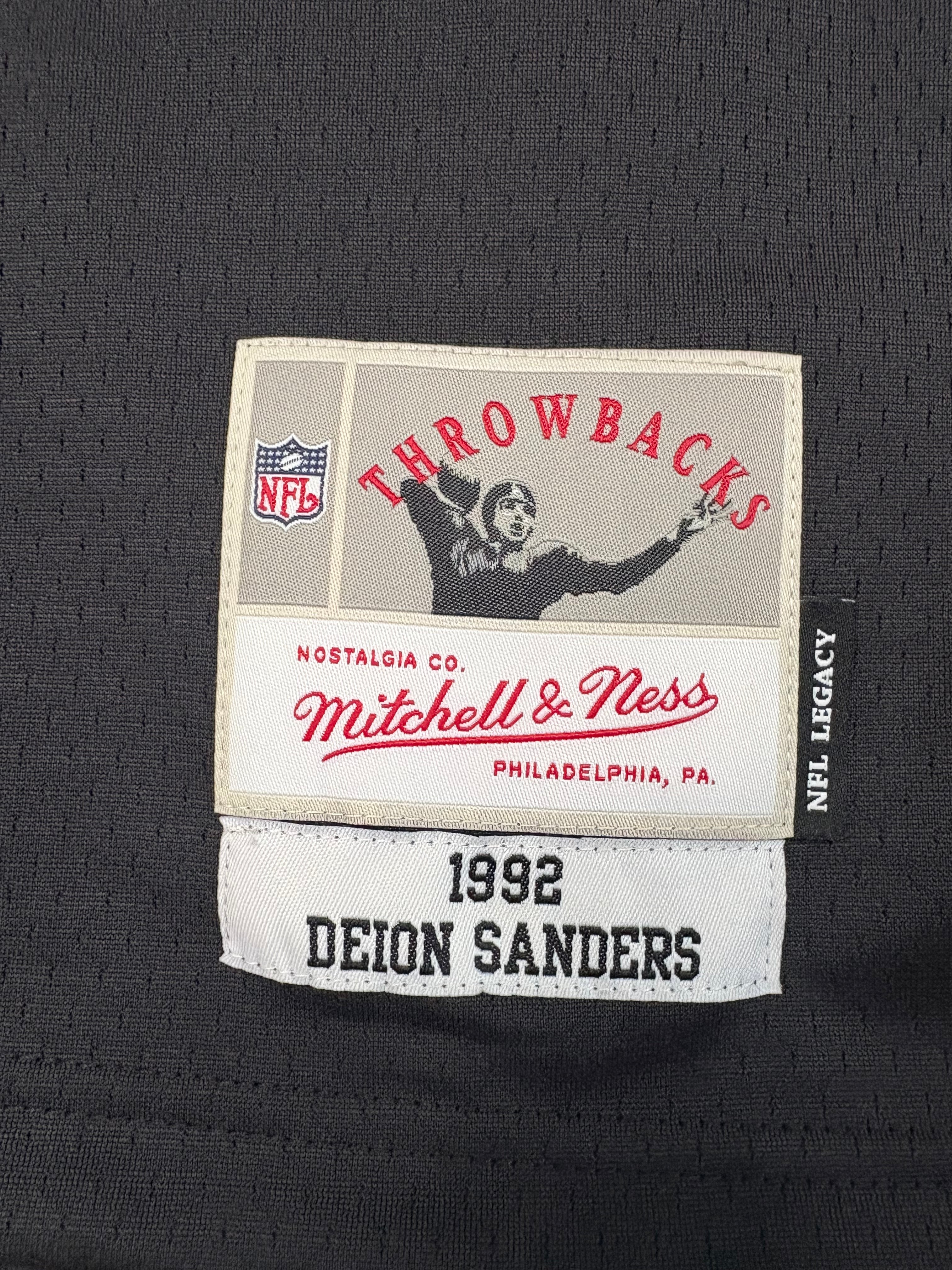 Deion Sanders NFL Atlanta Falcons Authentic Mitchell & Ness Jersey