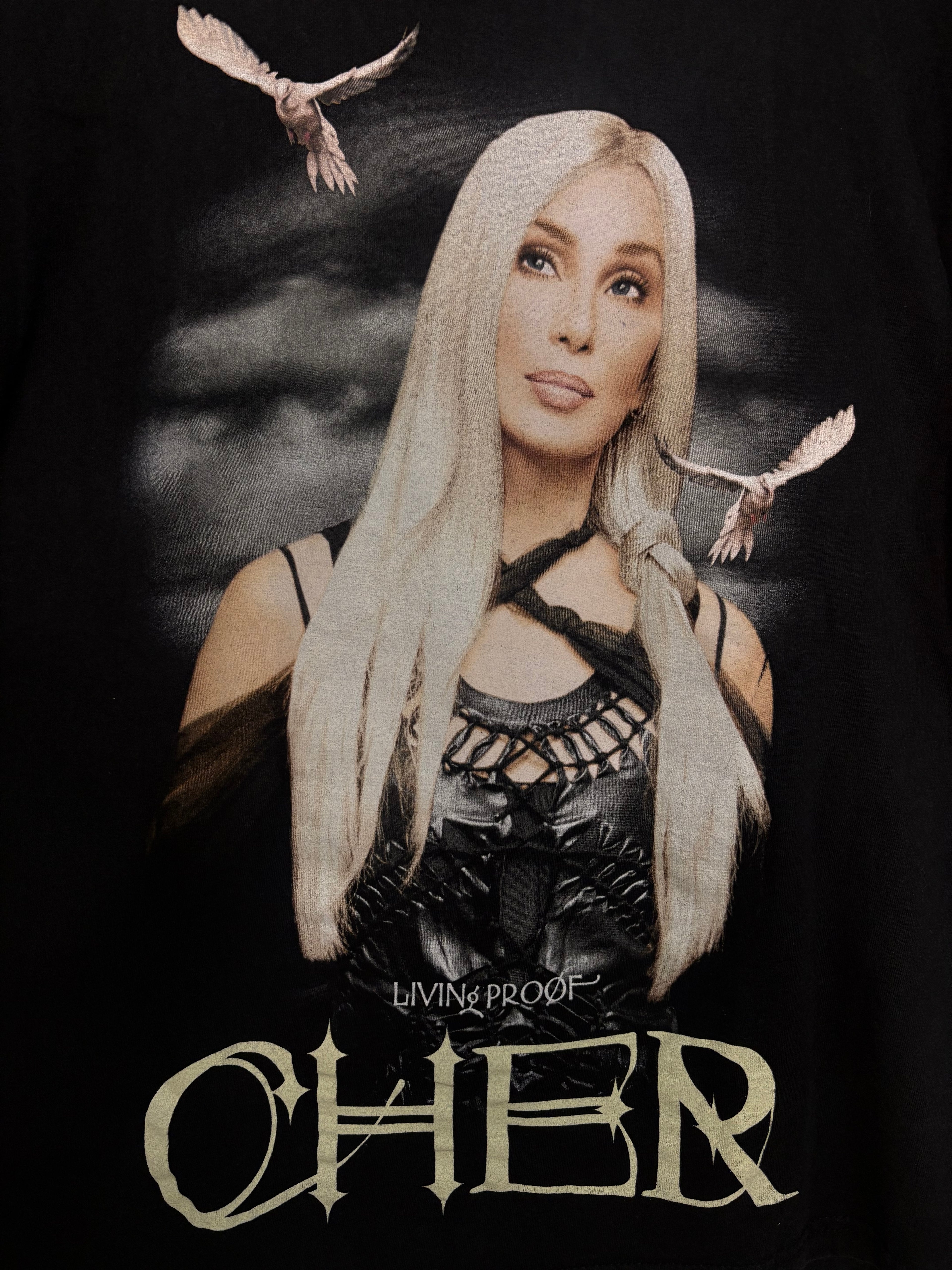 Cher 2002 Living Proof Farewell Tour T-Shirt