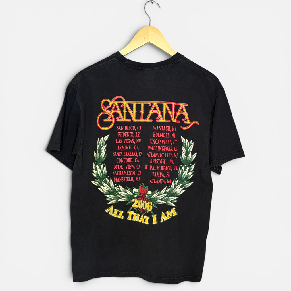 Carlos Santana 2006 All That I Am Tour T-Shirt