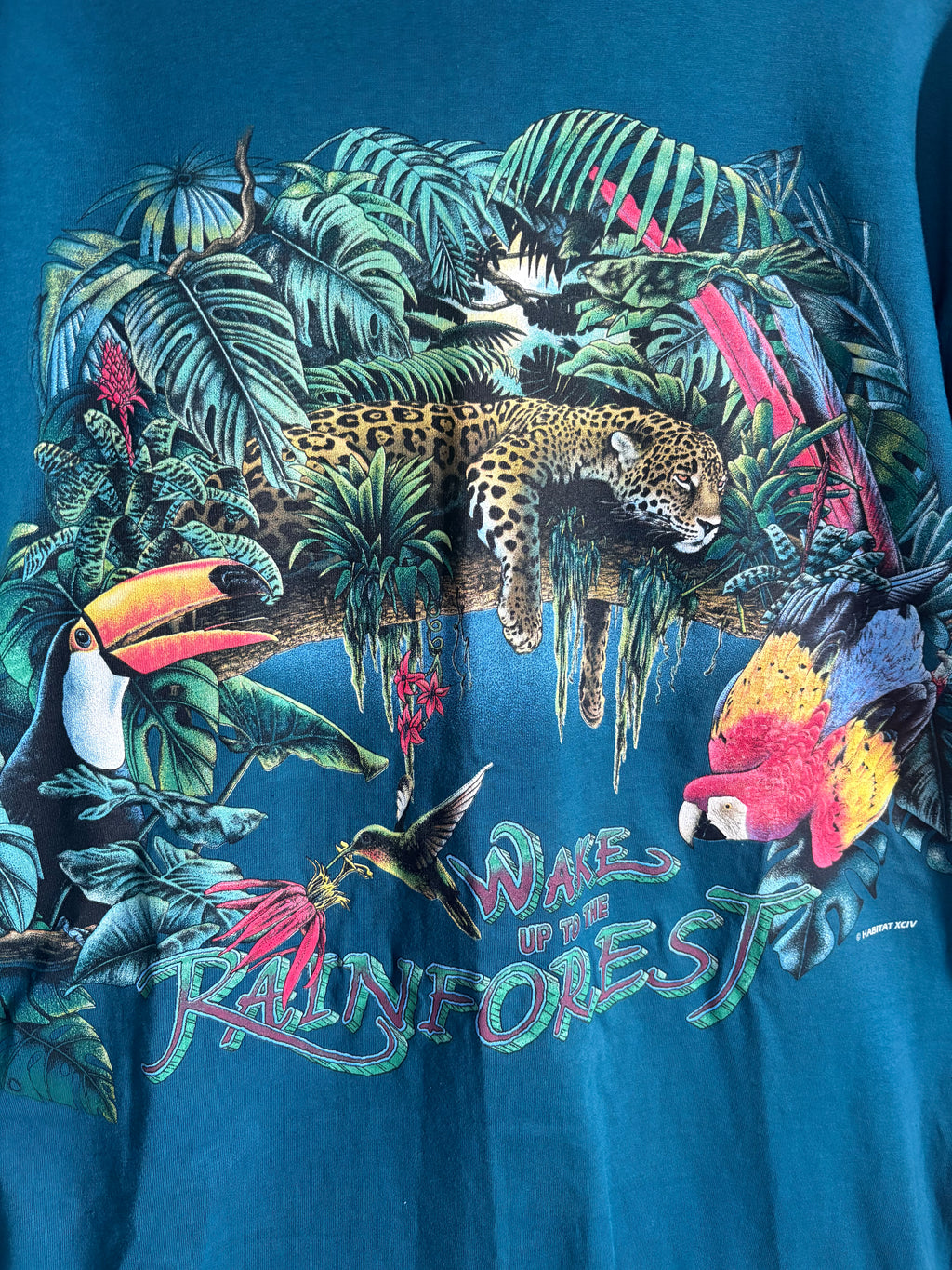 Wake up to the Rainforest Wrap Around Nature T-Shirt