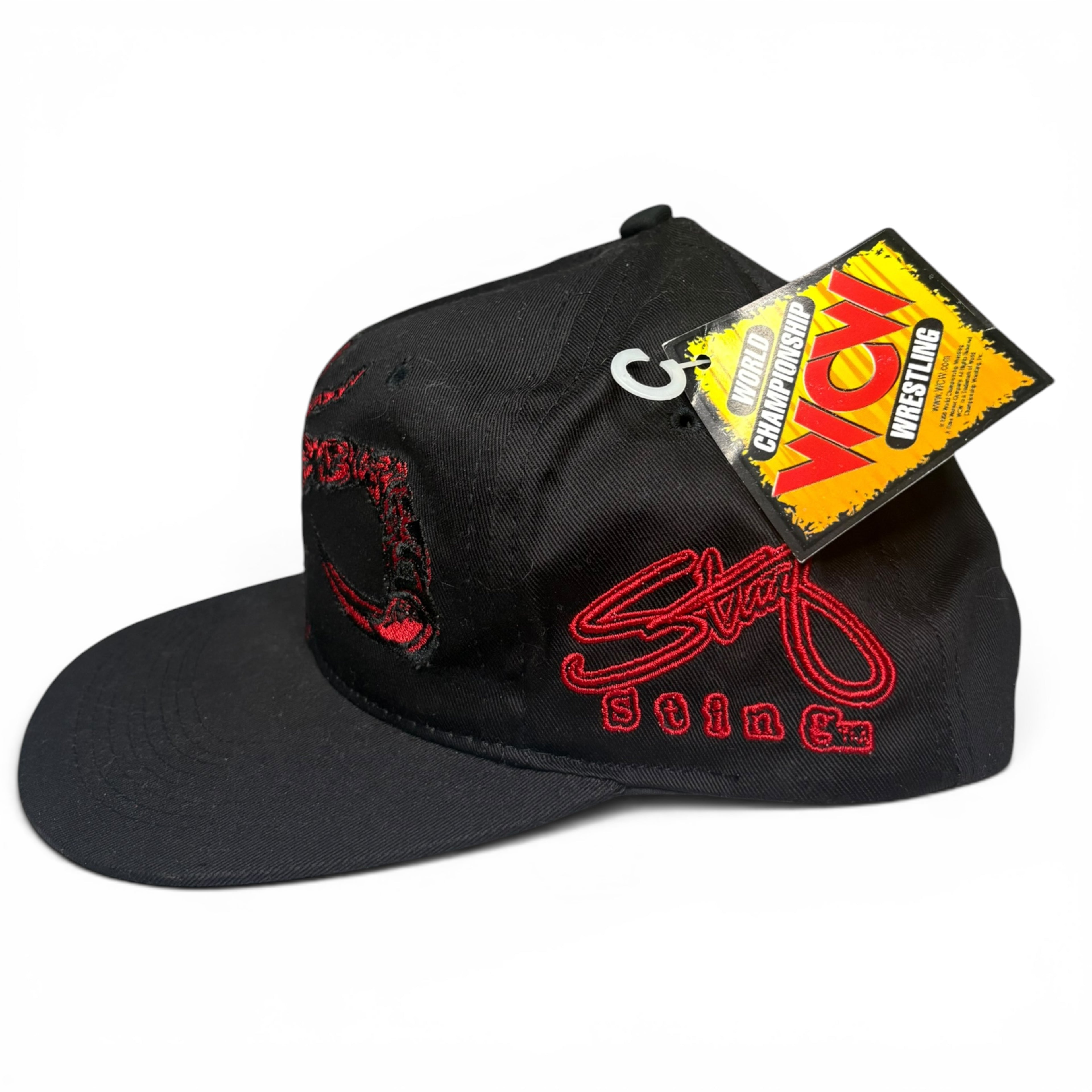 WCW Sting 90's NWO Wolfpack Snapback Hat (NEW)