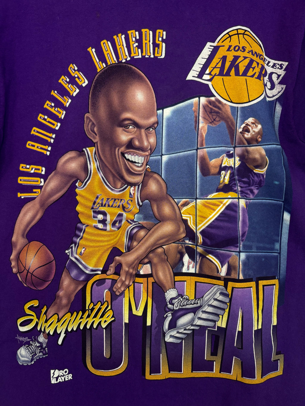 Shaquille O'Neal Los Angeles Lakers Pro Player T-Shirt