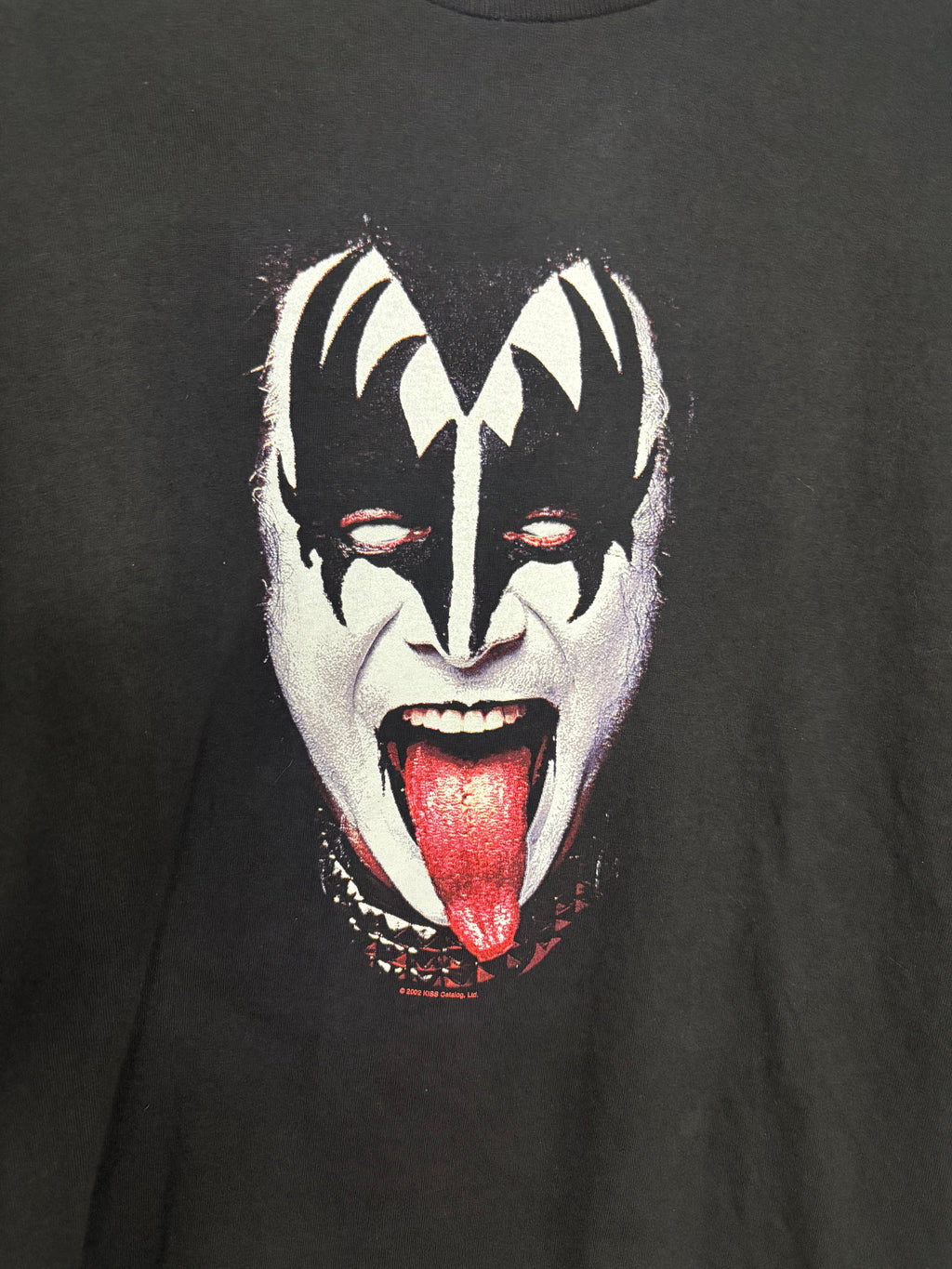 Gene Simmons Face KISS 2002 Winterland T-Shirt