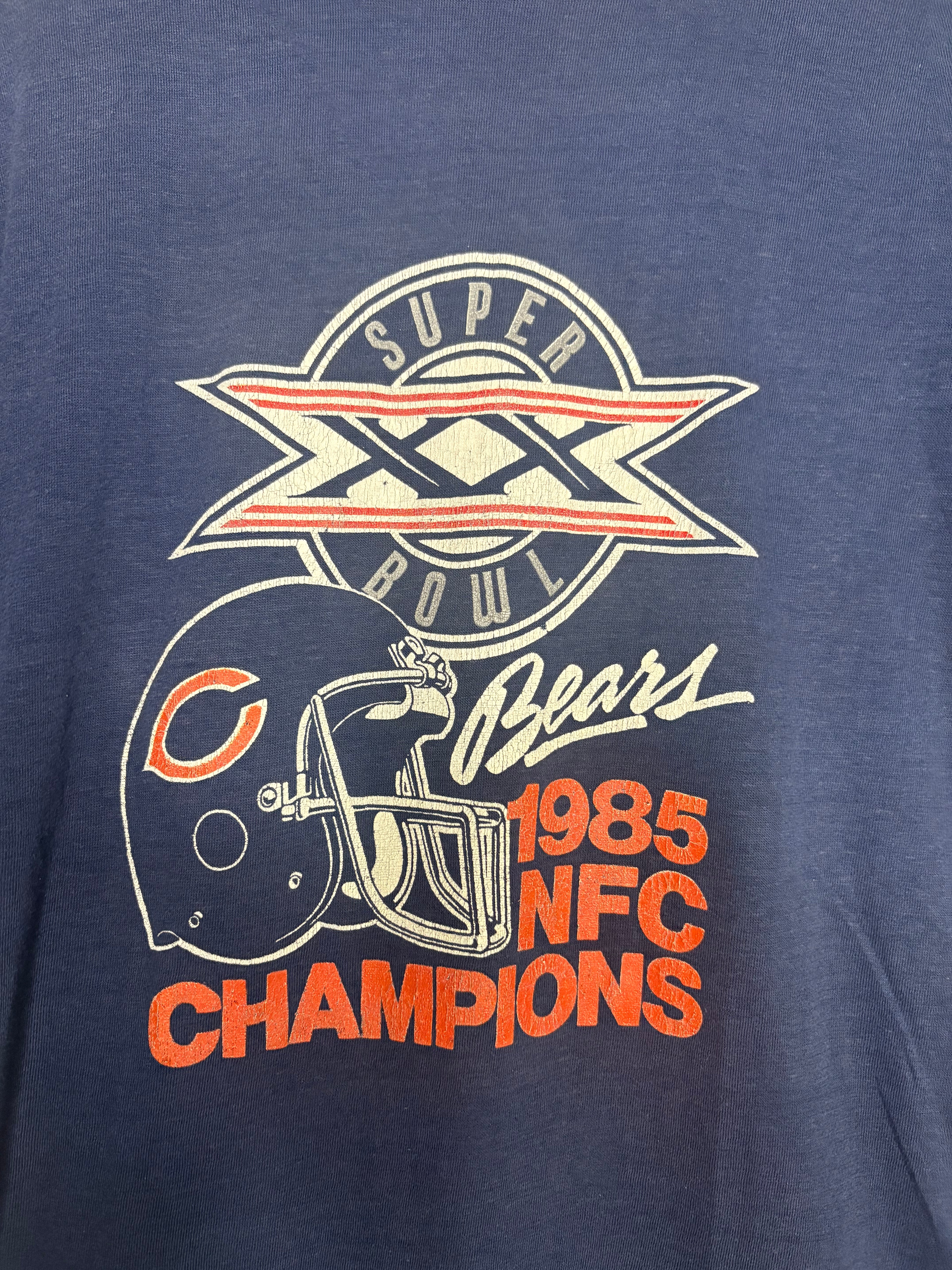 Chicago Bears 1985 NFC Champions Super Bowl Dan Hampton T-Shirt