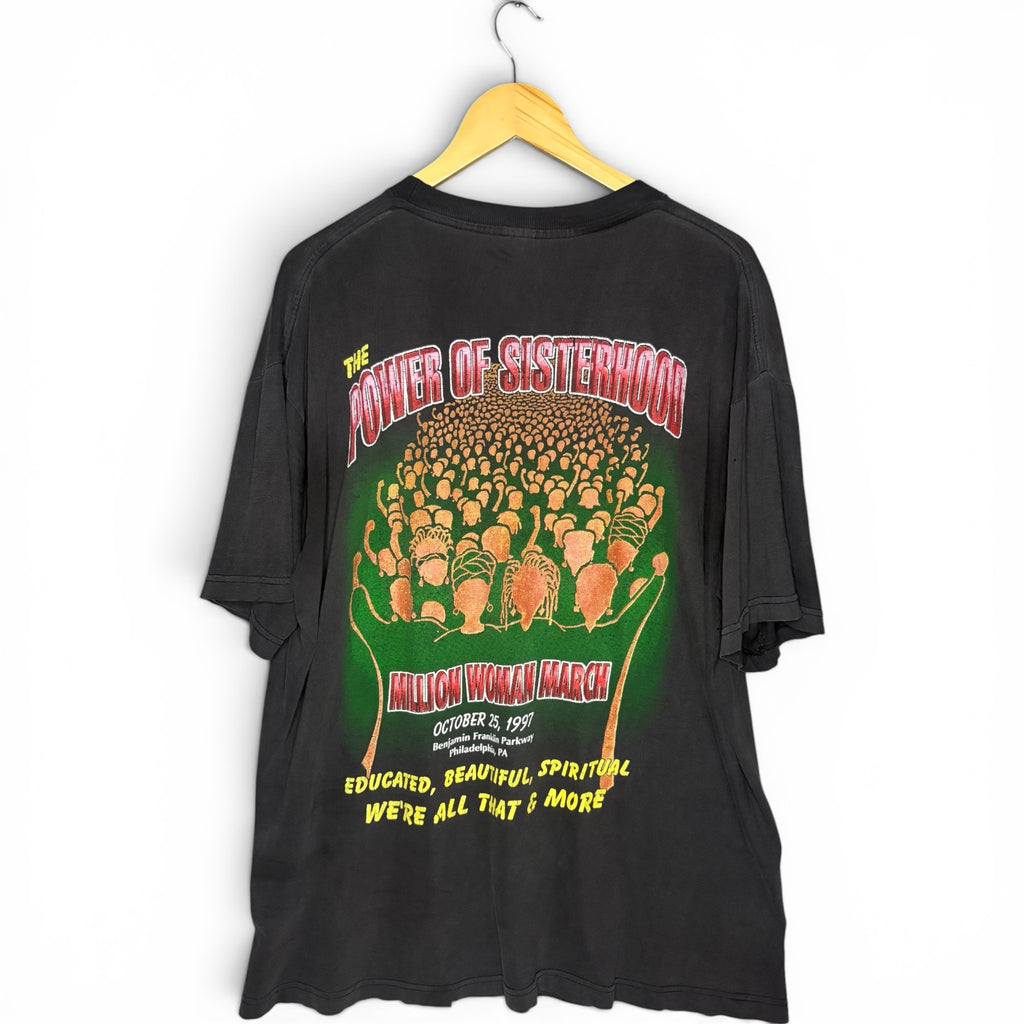 Million Woman March The Power of Sisterhood Rap Tee T-Shirt
