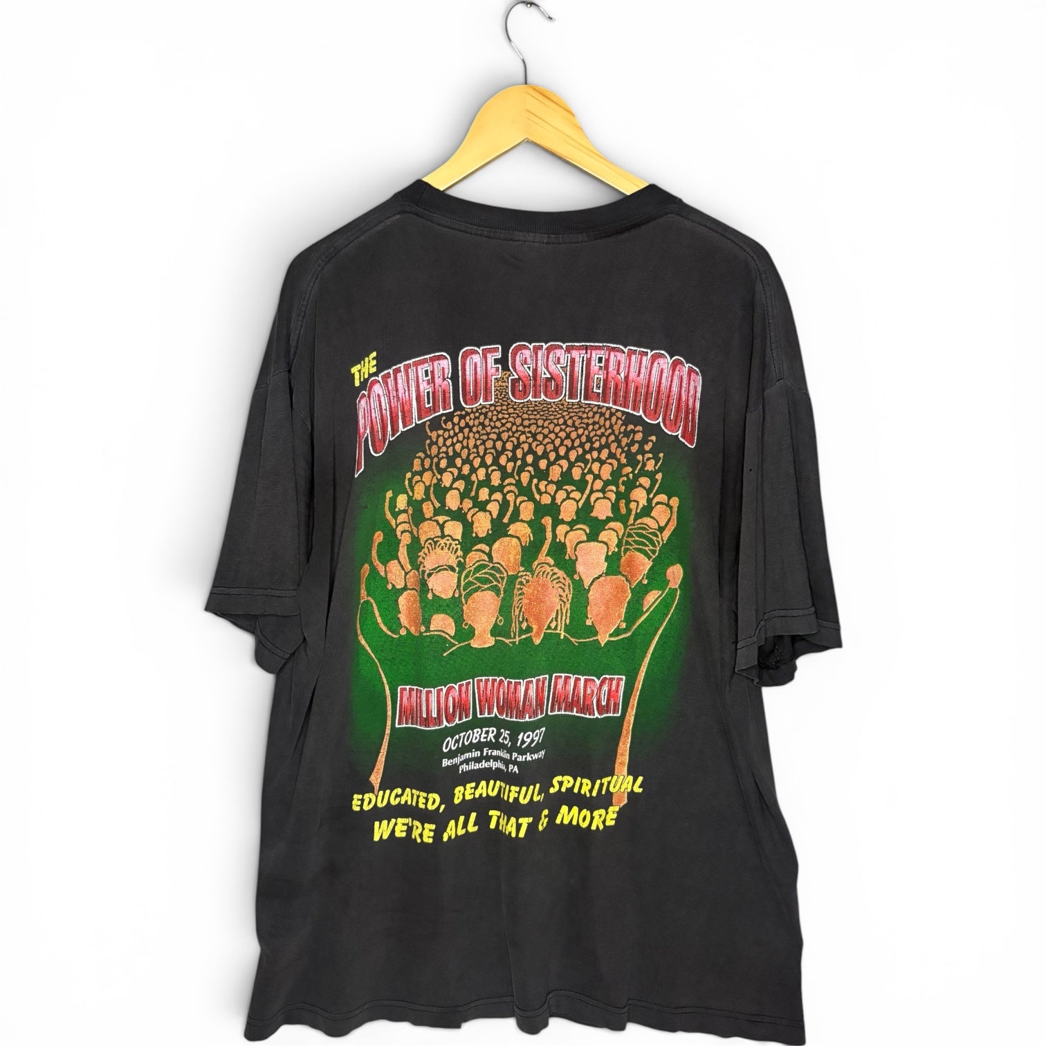 Million Woman March The Power of Sisterhood Rap Tee T-Shirt
