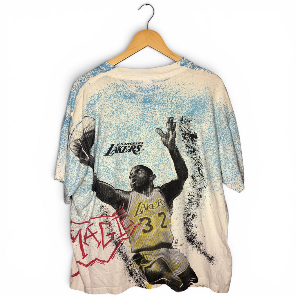 Magic Johnson & Los Angeles Lakers AOP T-Shirt