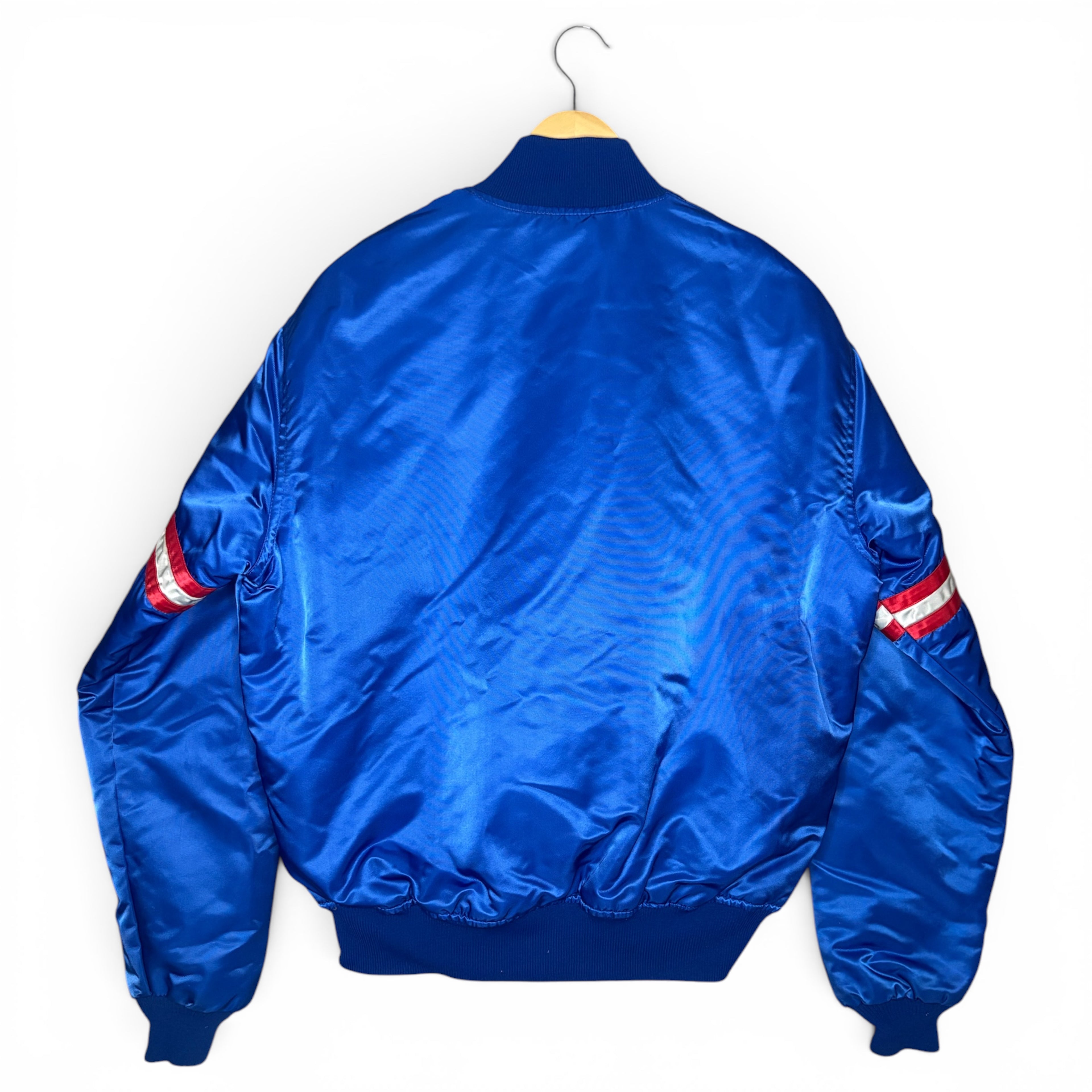 NY Giants 90's Starter Satin Bomber Jacket