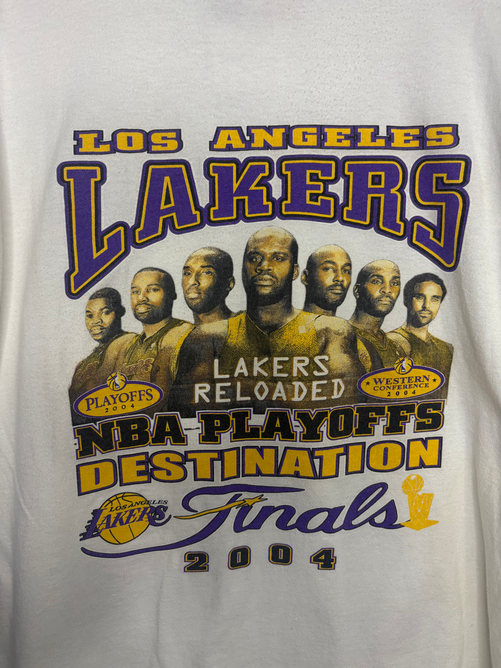 Los Angeles Lakers 2004 NBA Finals Reloaded T-Shirt