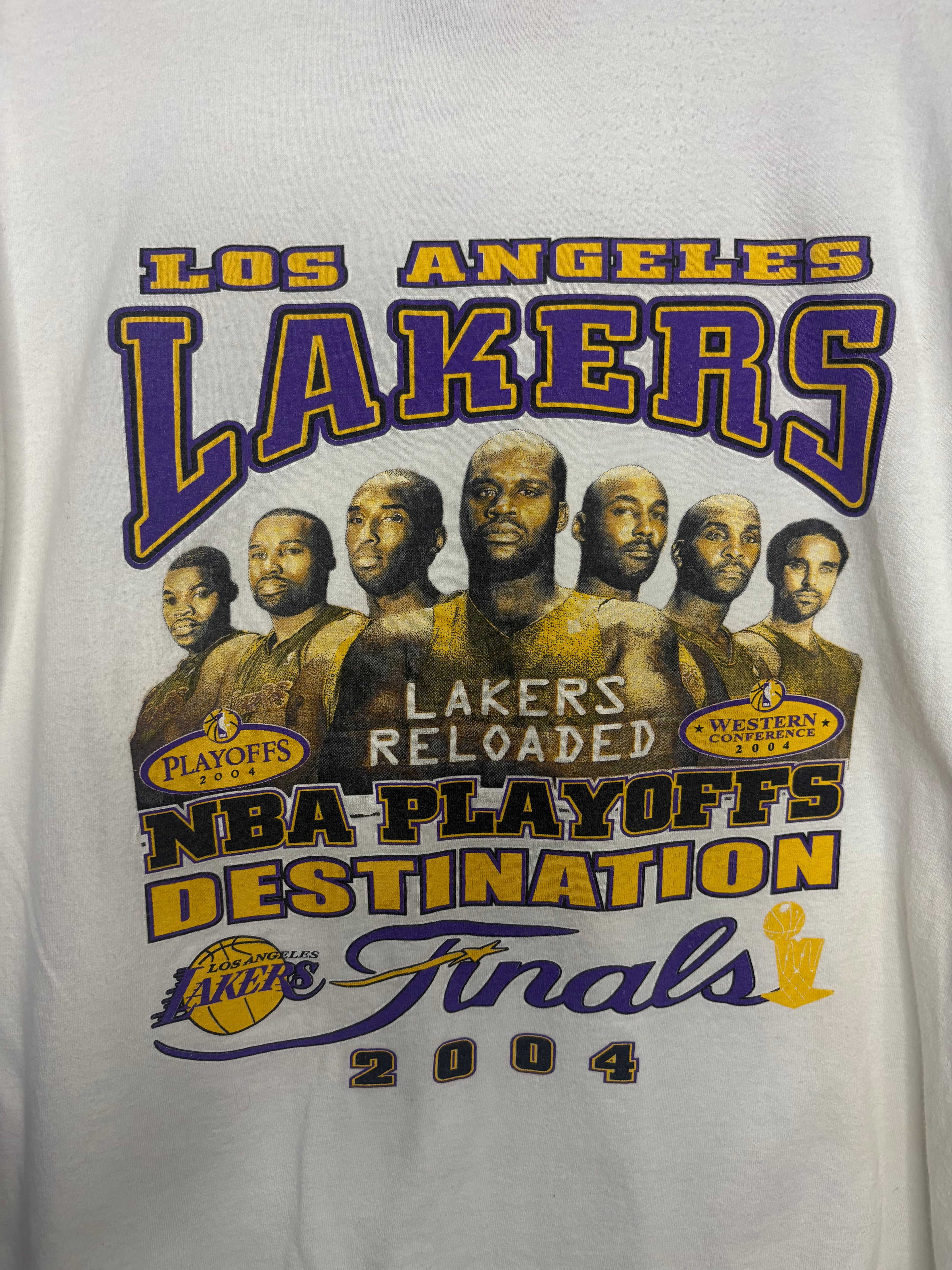 Los Angeles Lakers 2004 NBA Finals Reloaded T-Shirt