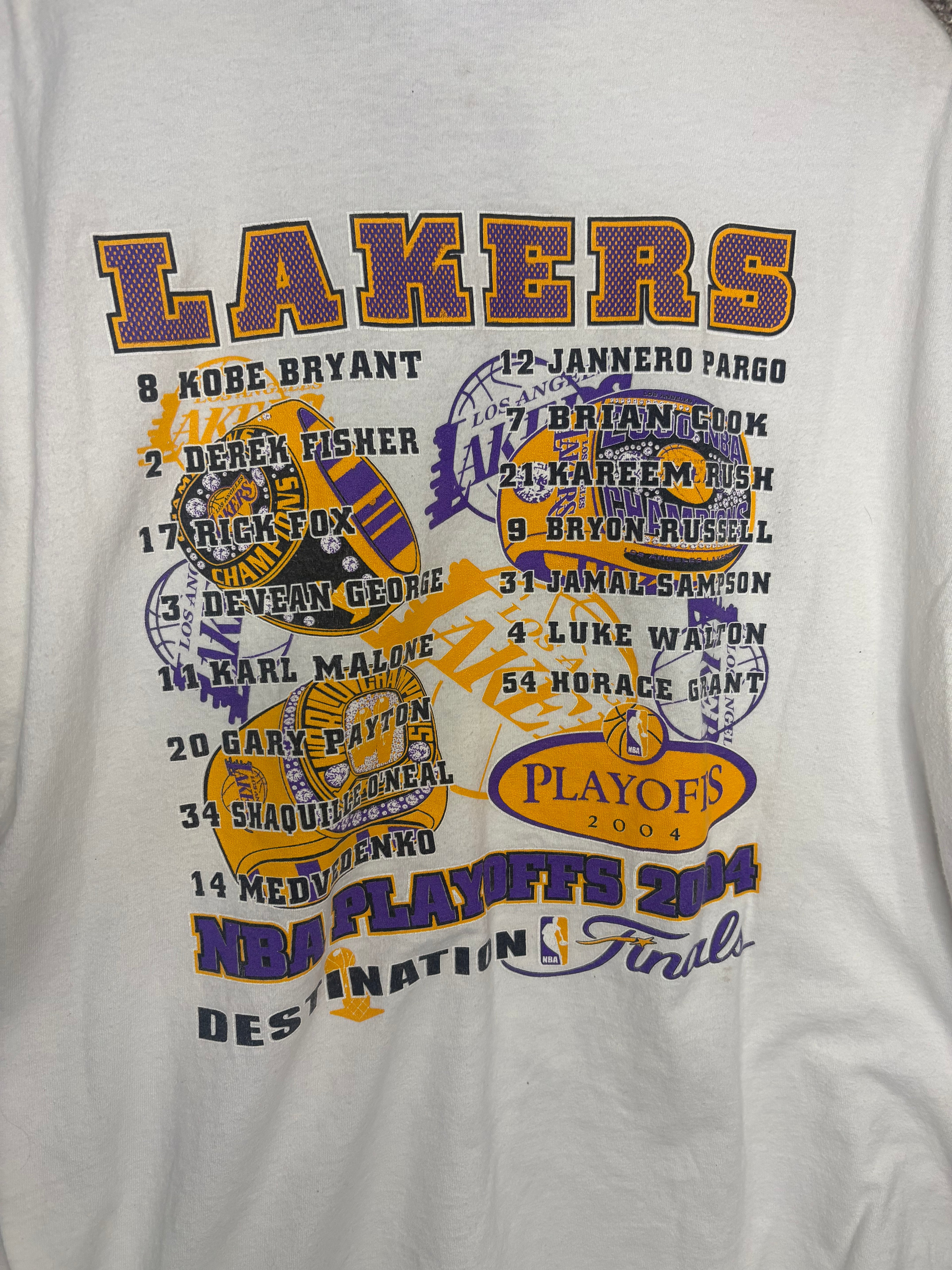 Los Angeles Lakers 2004 NBA Finals Reloaded T-Shirt