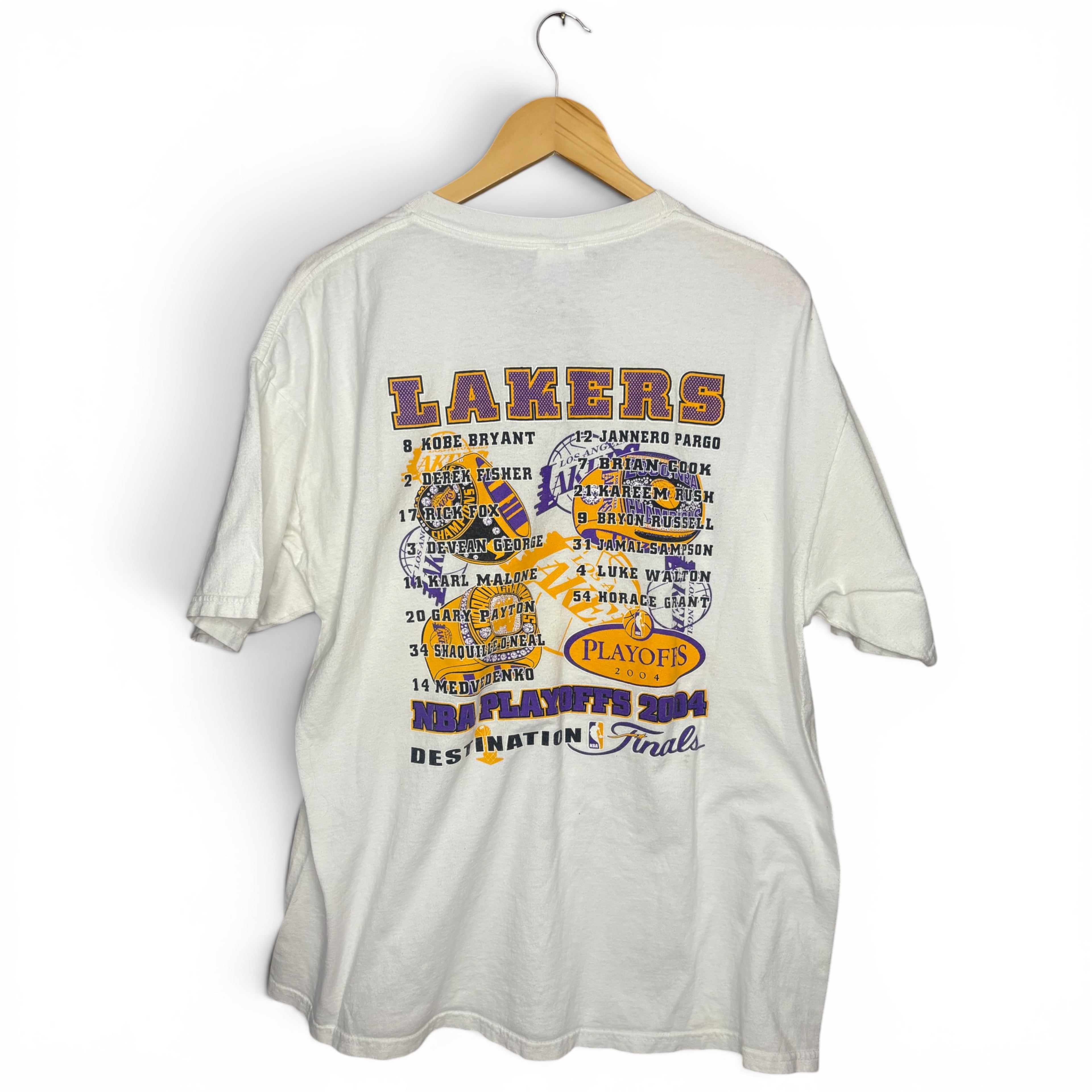 Los Angeles Lakers 2004 NBA Finals Reloaded T-Shirt