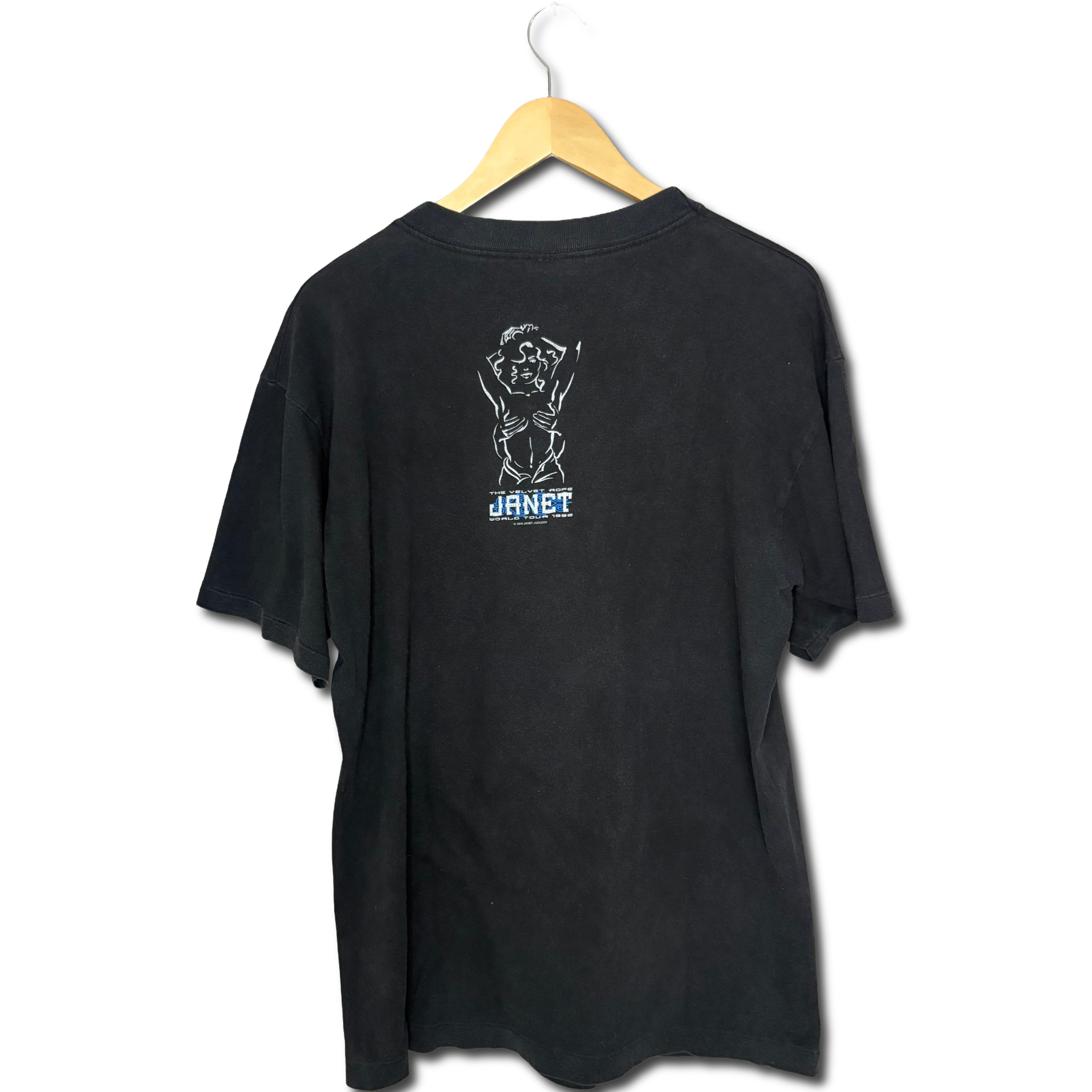 Janet Jackson 1998 The Velvet Rope Tour T-Shirt