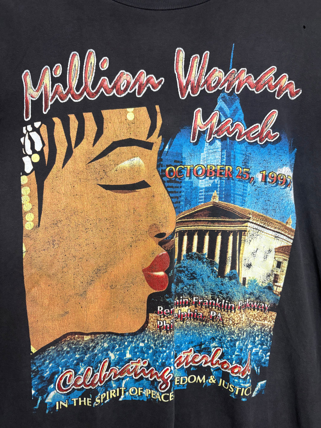 Million Woman March The Power of Sisterhood Rap Tee T-Shirt