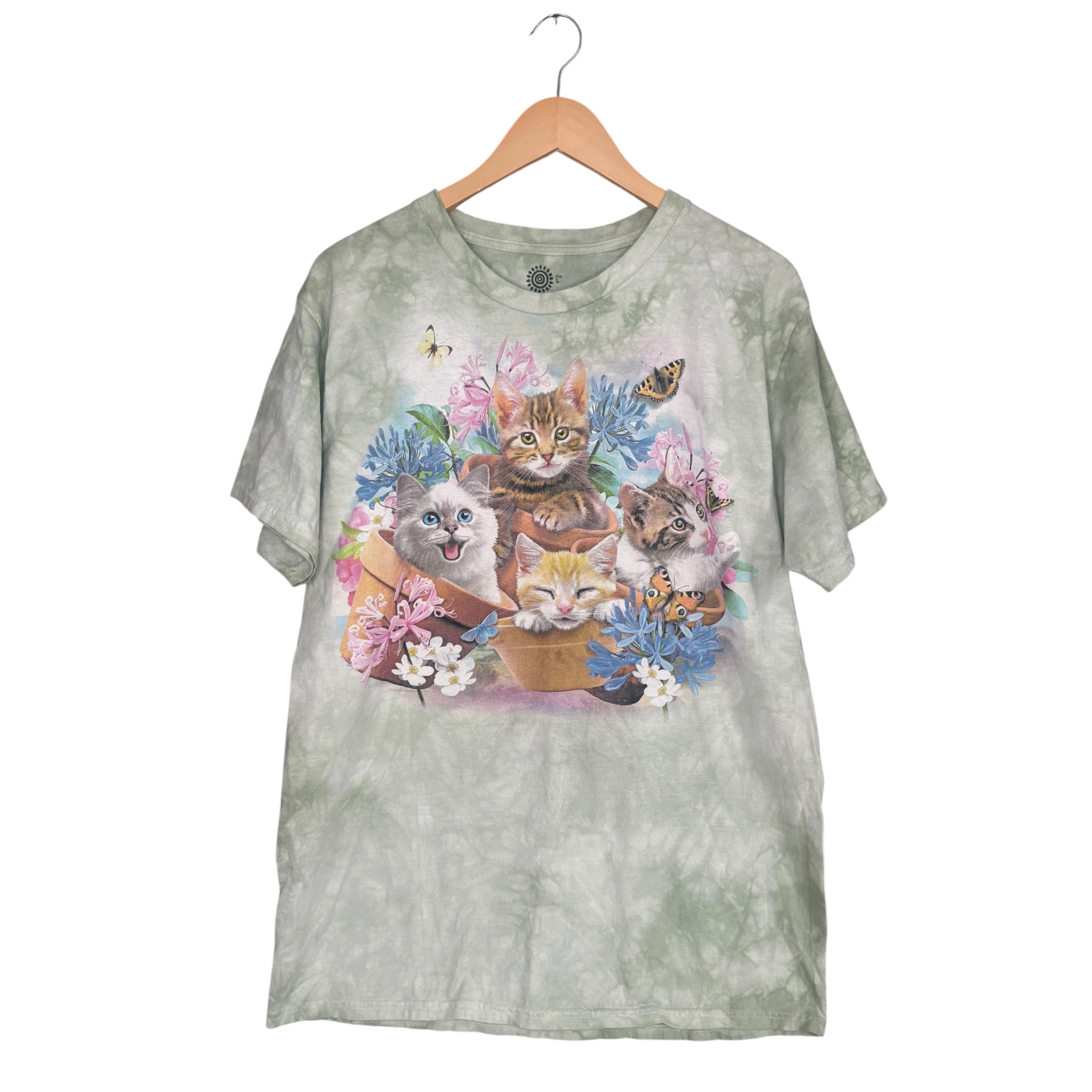 Cats & Flowers The Mountain T-Shirt